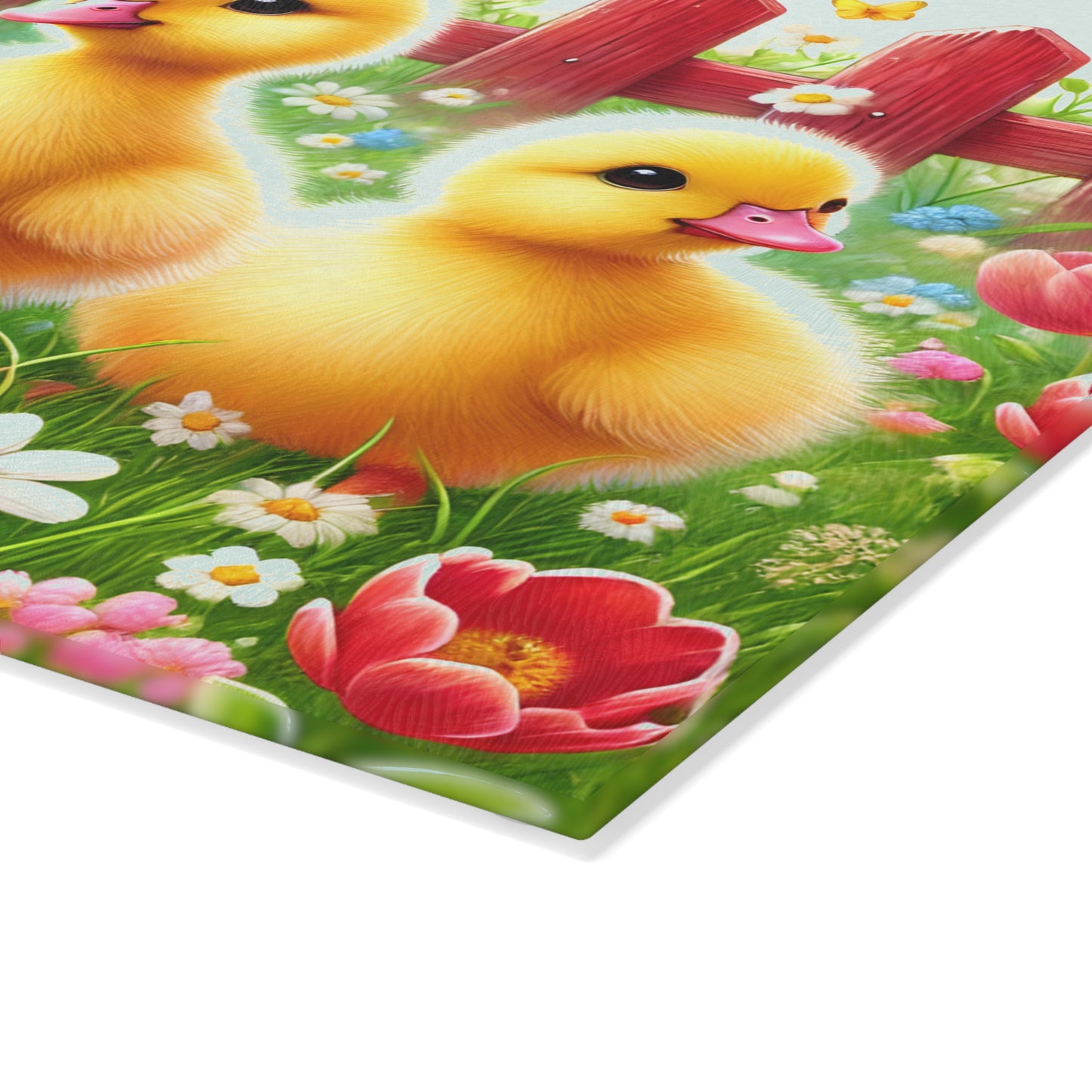 🐣 Duckling Delight Cutting Board – Springtime Charm for Your Kitchen