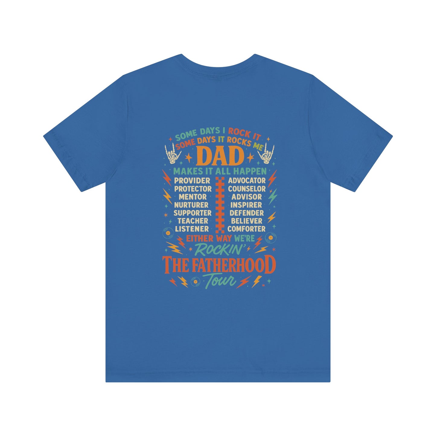 🎤 DAD TOUR – Camiseta divertida para papá inspirada en un concierto