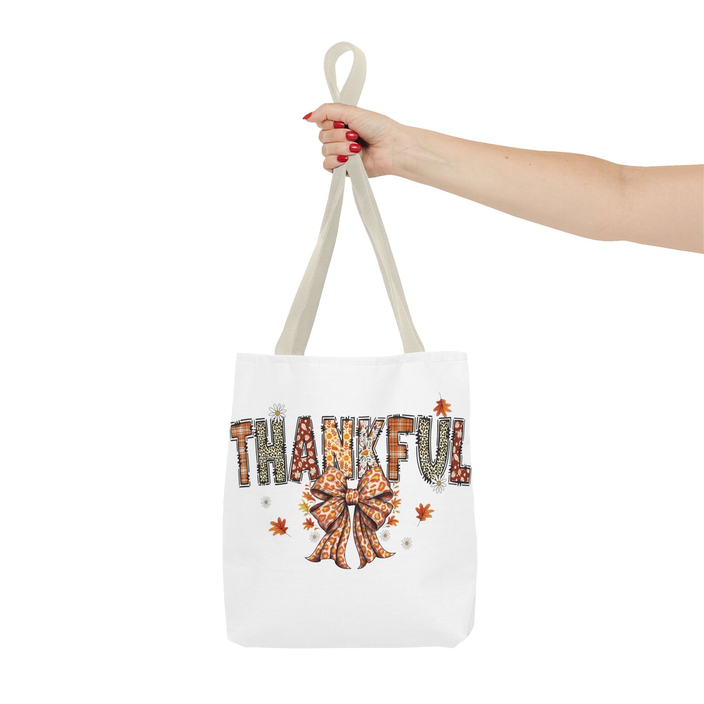 🧡 Thankful Tote Bag – Leopard Prints & Autumn Vibes in One Cozy Carryall 🍁