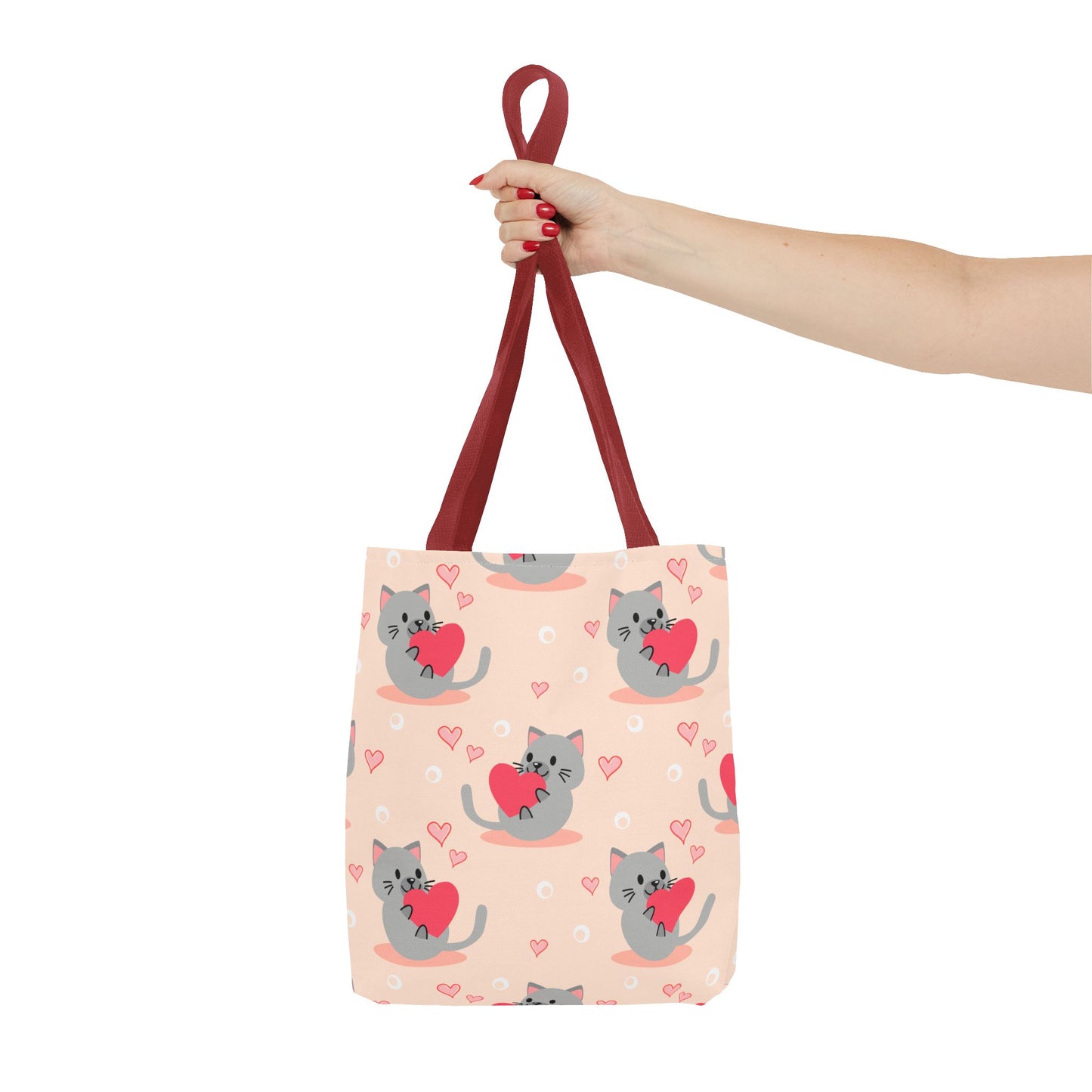 Encantador bolso de mano para amantes de los gatos: duradero, espacioso y perfecto para ir de compras, trabajar o las aventuras cotidianas.