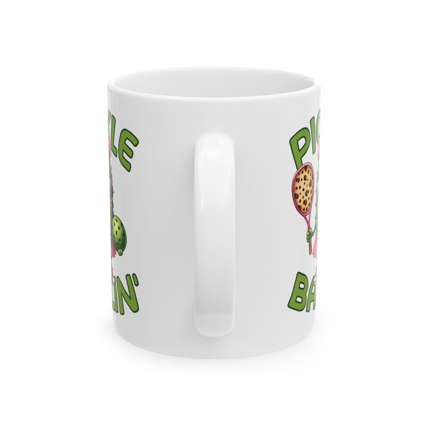 ☀️🥒 Pickle Ballin’ Coffee Mug – Serve Up Sass & Sips 🎾