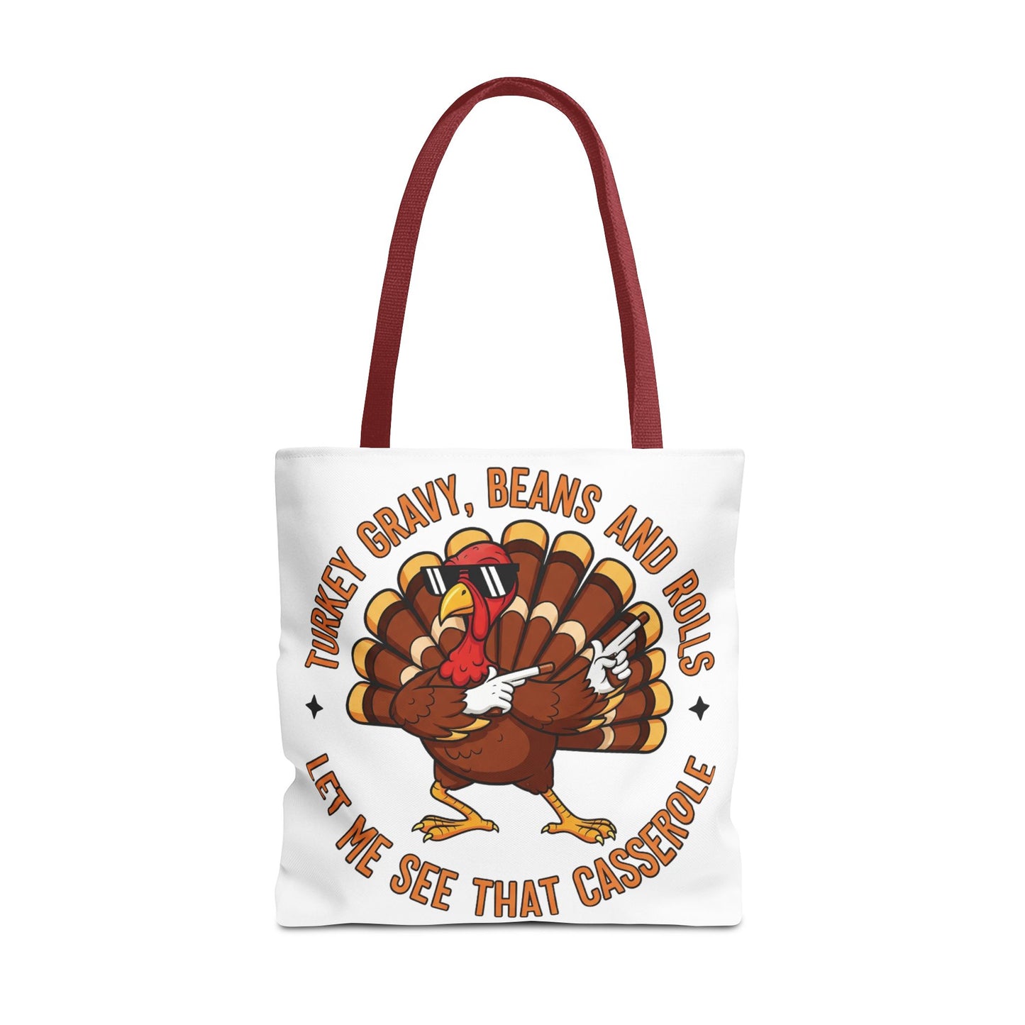 🦃 Thanksgiving Turkey Tote Bag – Let Me See That Casserole Style 🍠🎶