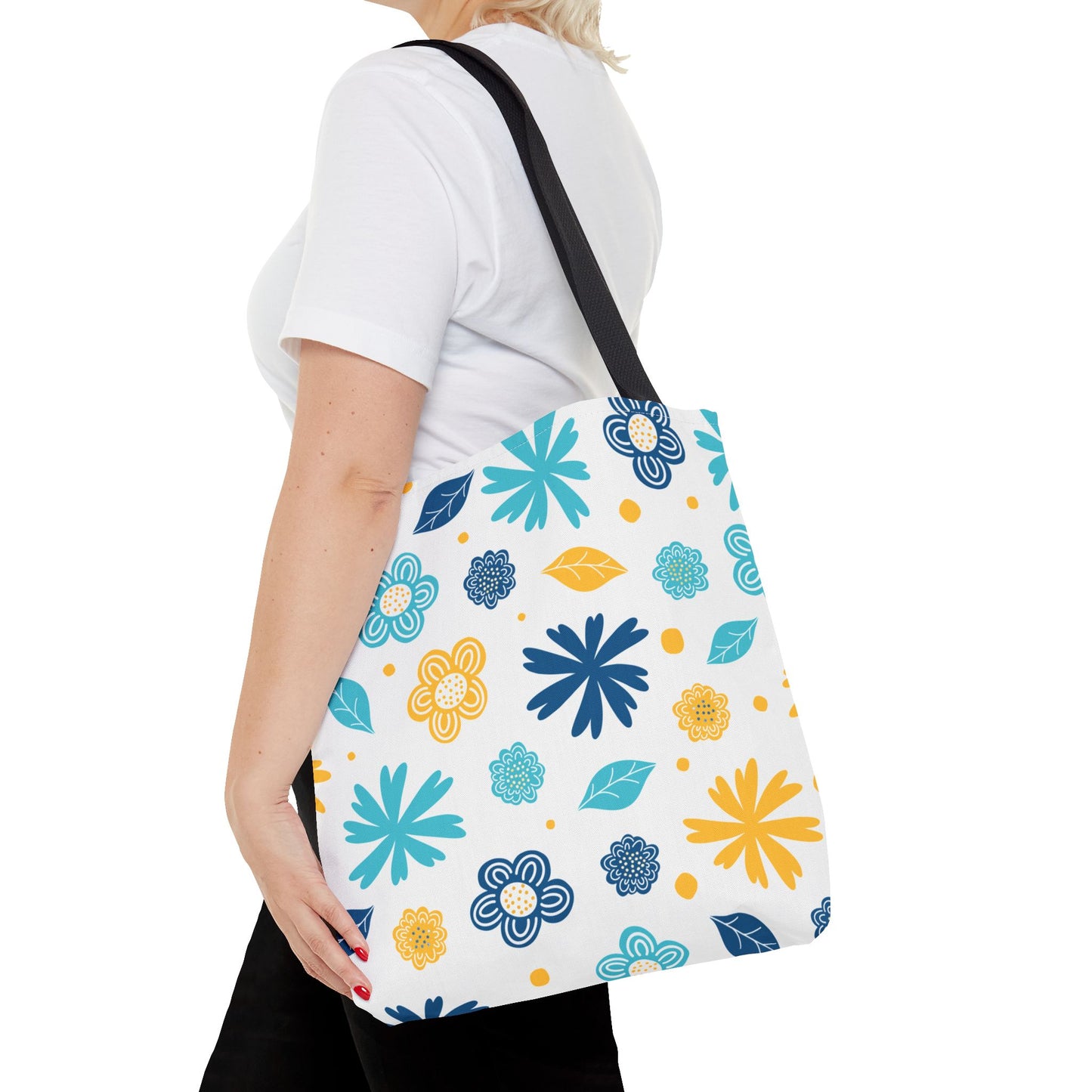 🌸 Elegante bolso tote floral: un accesorio chic y versátil para el día a día 🌿