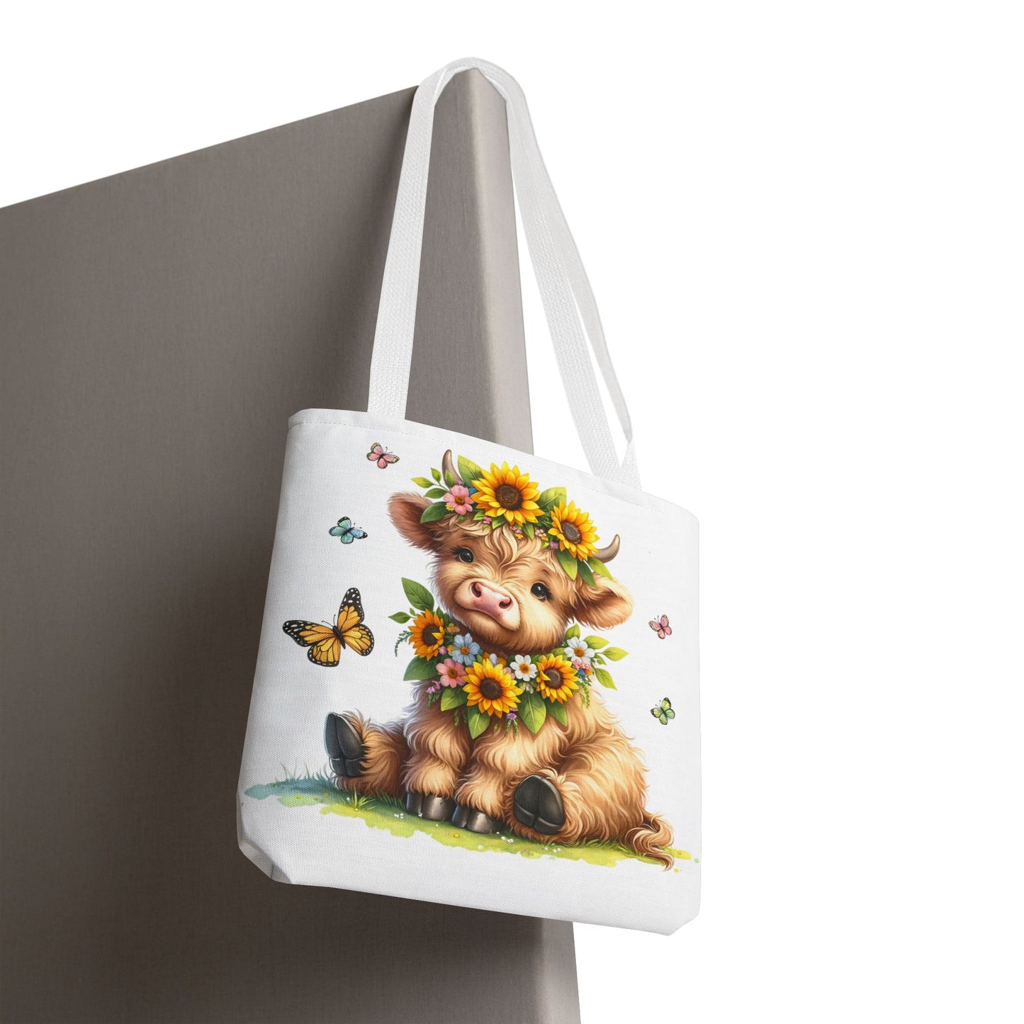 Bolsa de mano de vaca de las Tierras Altas, diseño de vaca bonito y elegante para amantes de los animales, perfecta para ir de compras, uso diario, regalo para entusiastas de las vacas y granjeros.