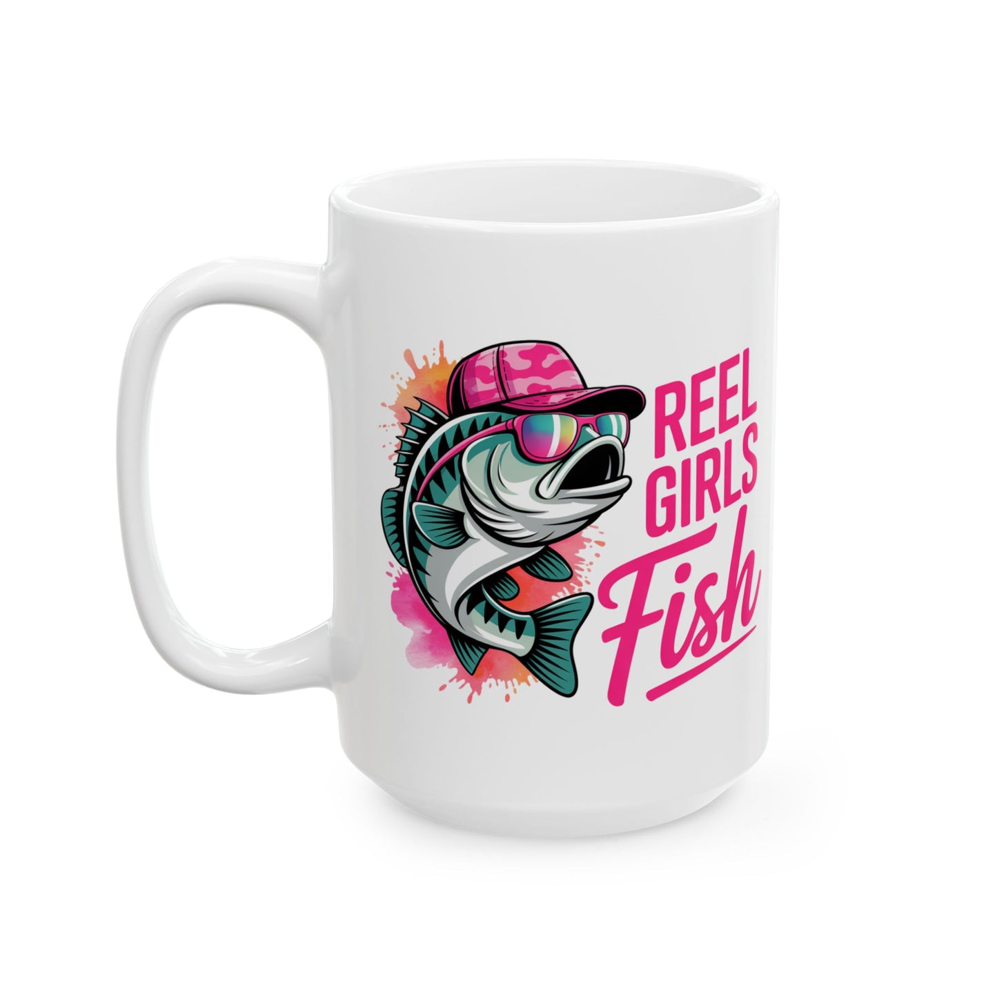 🎣 Reel Girls Fish Mug – Fierce, Fun & Full of Sass 💕🐟