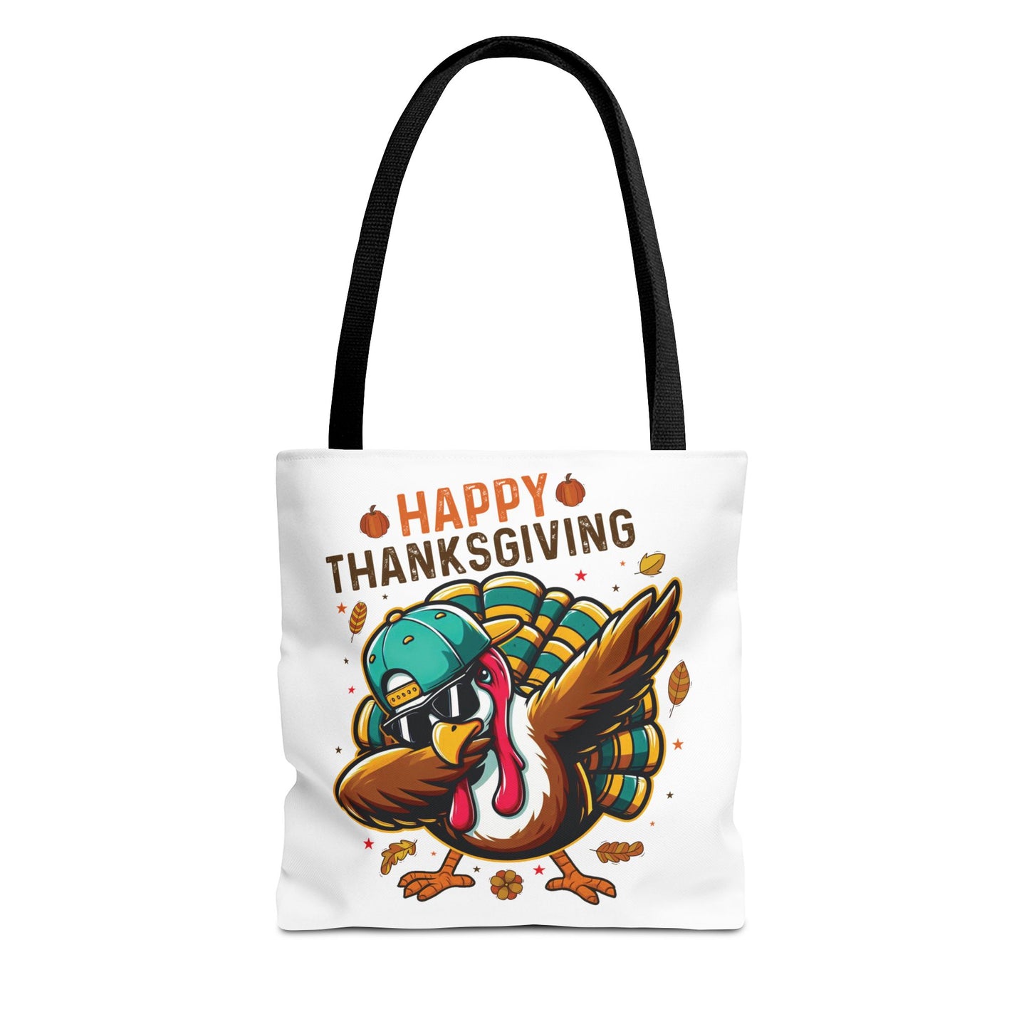 🦃 Dabbing Turkey Tote Bag – Thanksgiving Swagger with Holiday Humor