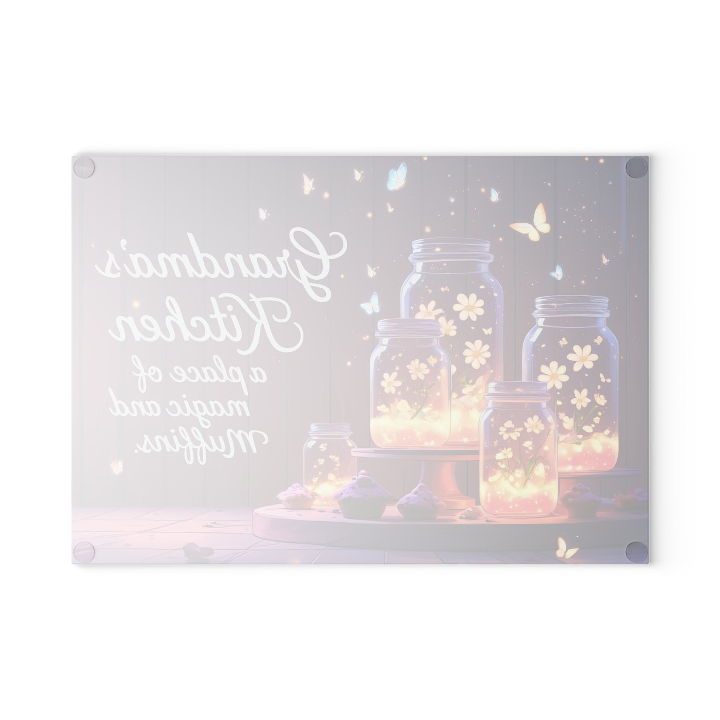 🧁 Grandma’s Kitchen Cutting Board – A Place of Magic and Muffins