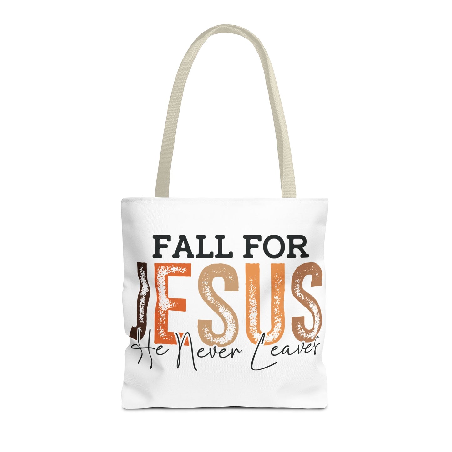 🙏 Fall for Jesus Tote Bag – Faith, Style & Autumn Charm 🍂👜