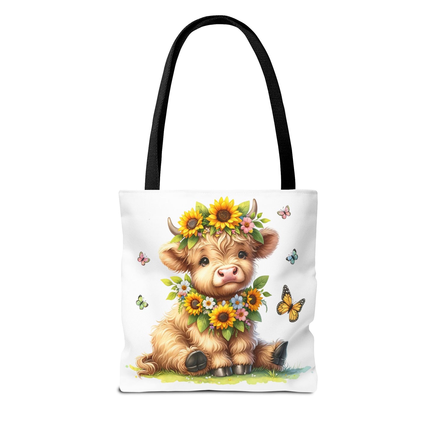 Bolsa de mano de vaca de las Tierras Altas, diseño de vaca bonito y elegante para amantes de los animales, perfecta para ir de compras, uso diario, regalo para entusiastas de las vacas y granjeros.