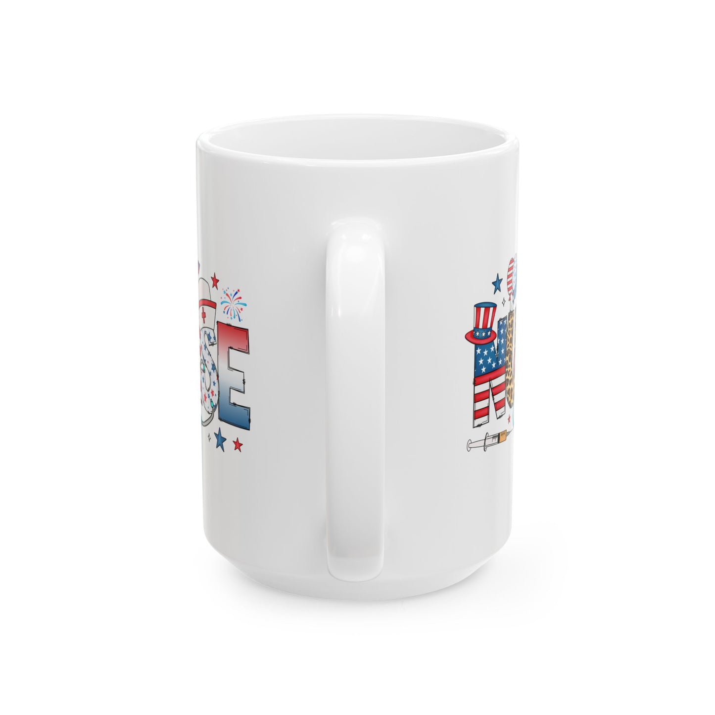 Taza de Enfermera Estadounidense de EE. UU.: ¡Un homenaje patriótico a nuestros héroes de la salud! 🩺