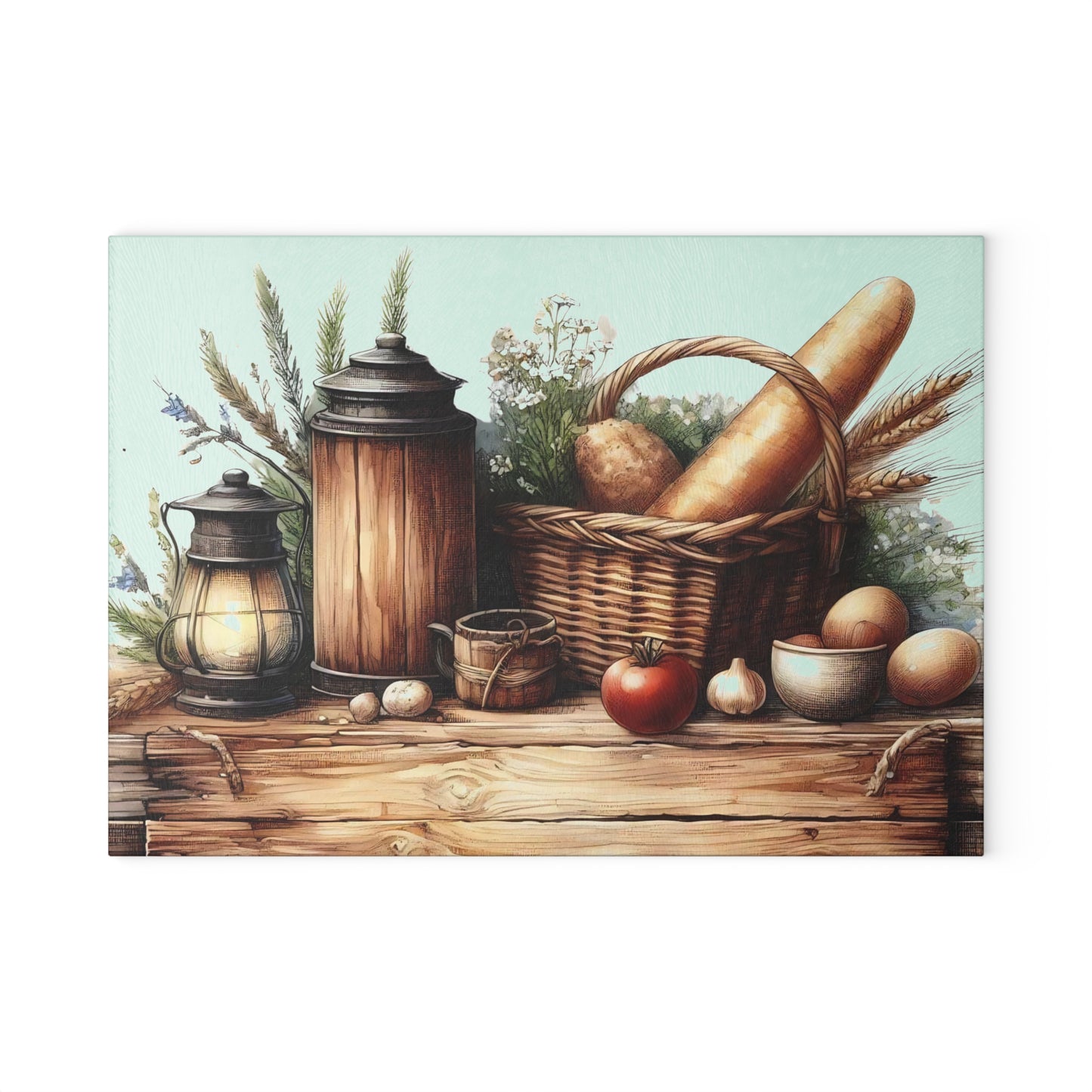 Tabla de cortar de vidrio, tabla de charcutería, tabla de cortar única, tabla de cortar de vidrio templado, regalo de inauguración de la casa, tabla de cortar personalizada