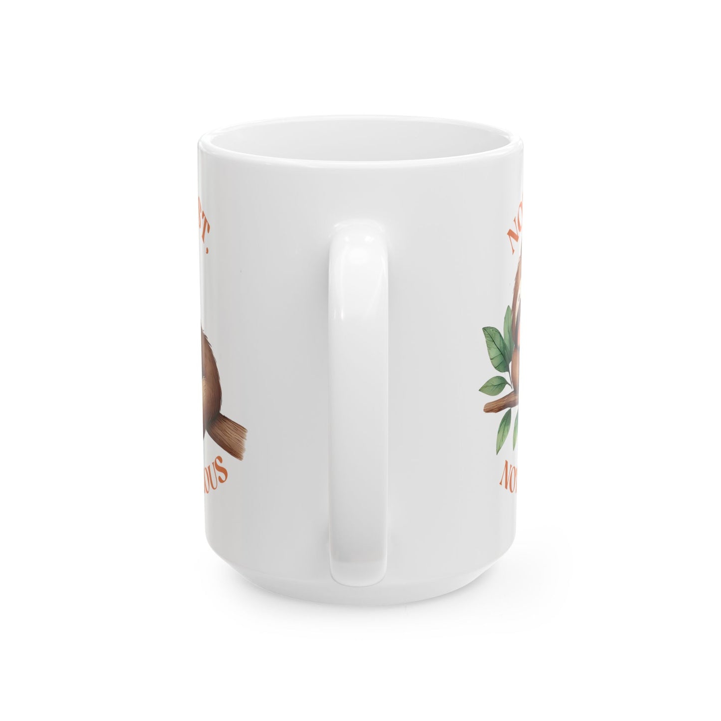 🐾 Ni rápido ni furioso: divertida taza de café con perezoso para almas relajadas 🦥