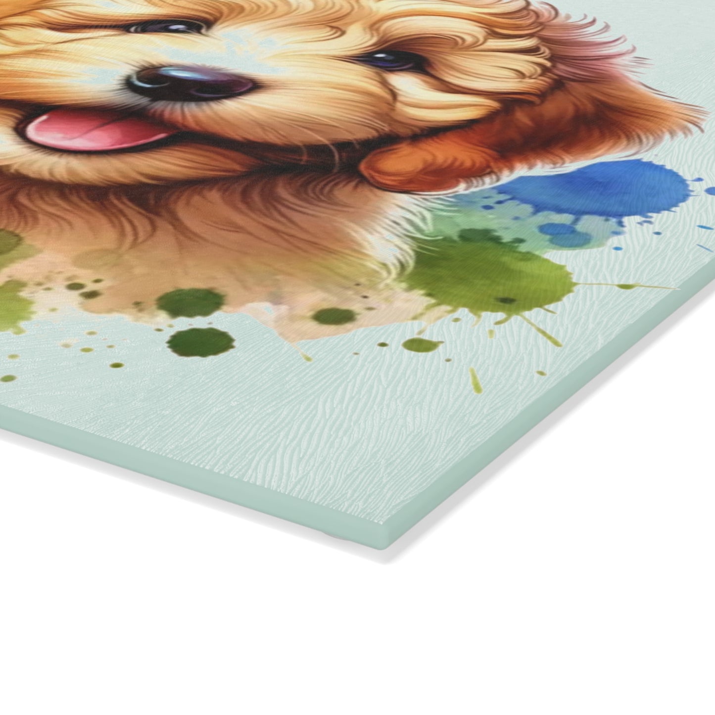 Tabla de cortar Goldendoodle, tabla de cortar Doodle, regalo Goldendoodle, regalo Doodle, me encantan los Goldendoodles, regalos para amantes de los perros, tabla de charcutería