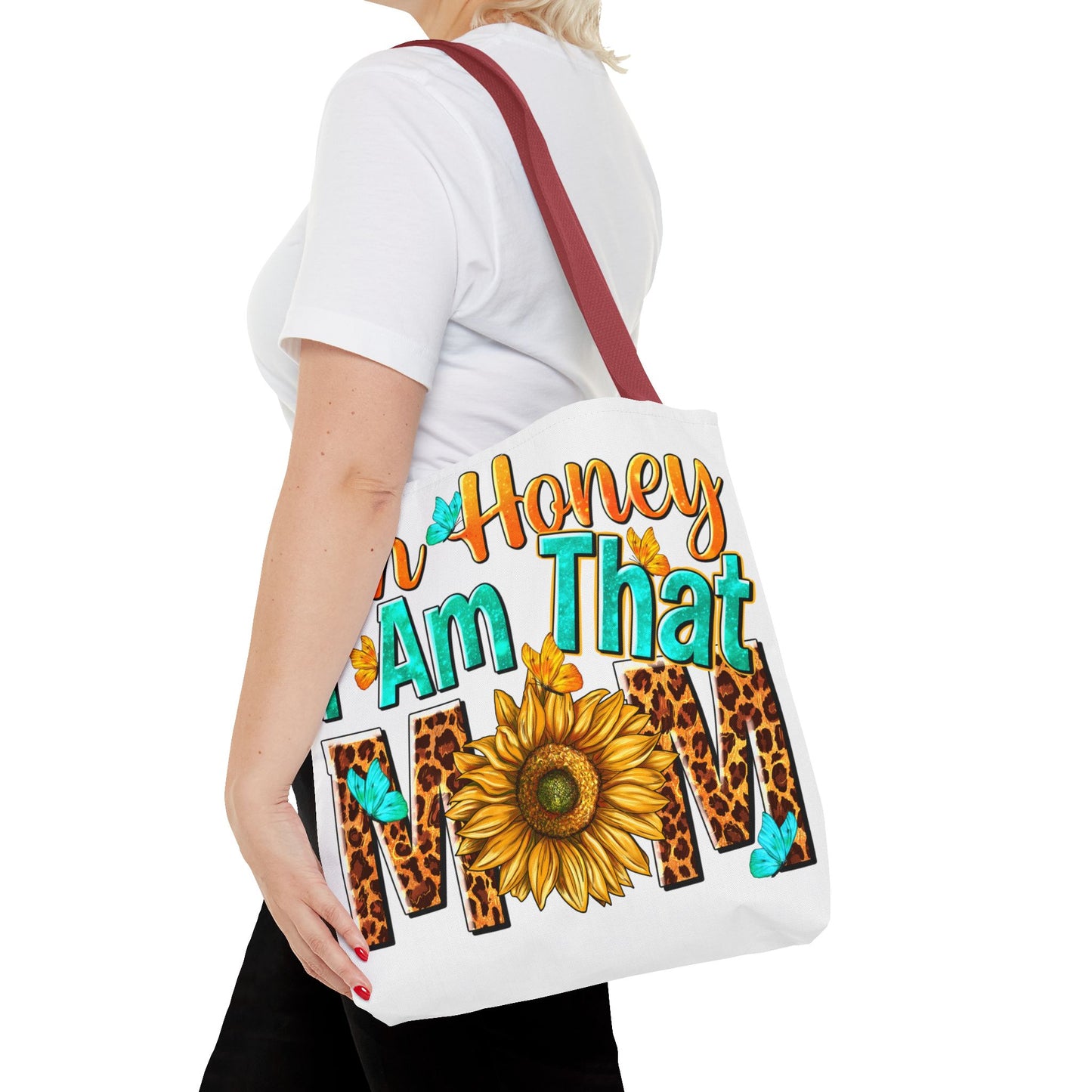 Bolsa de tela "Ay, cariño, soy esa mamá" - Vida de mamá atrevida, divertida y sin complejos