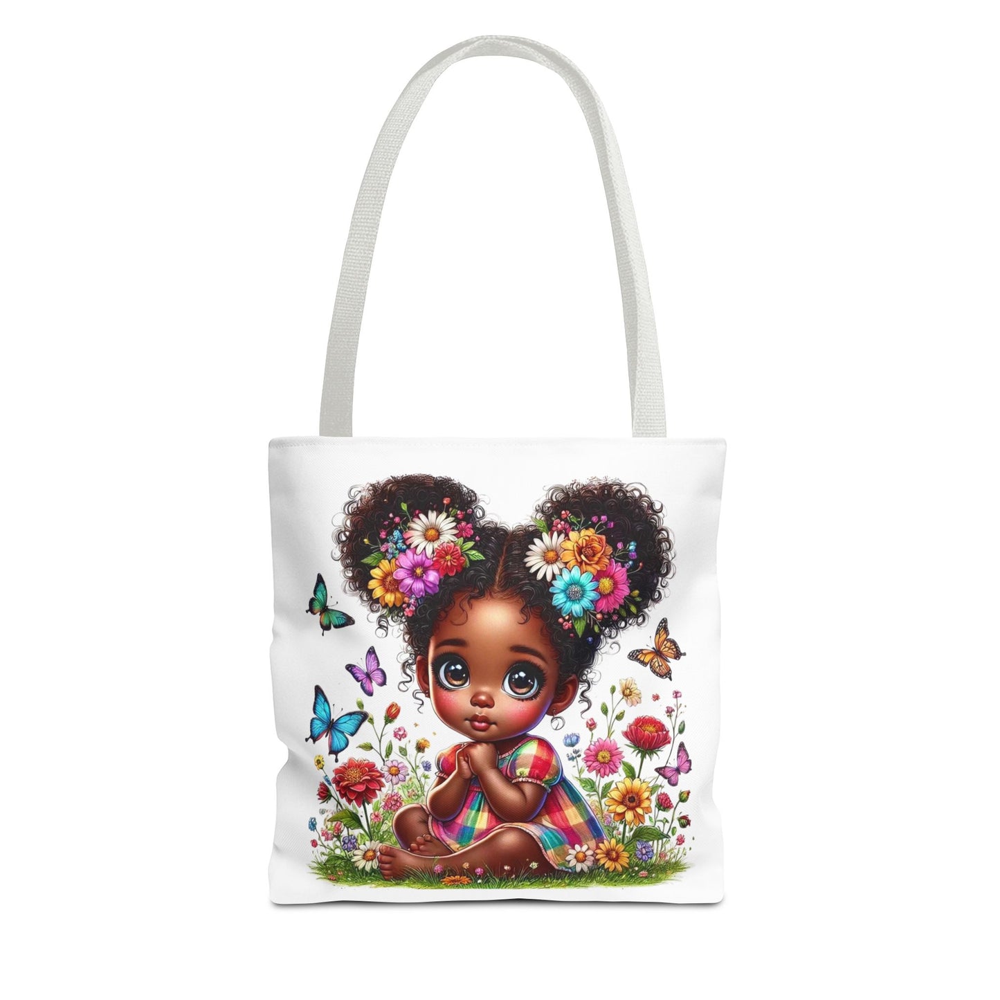 🌸 Niña de las Flores – Bolso de mano adorable y colorido para todas las edades 🌼