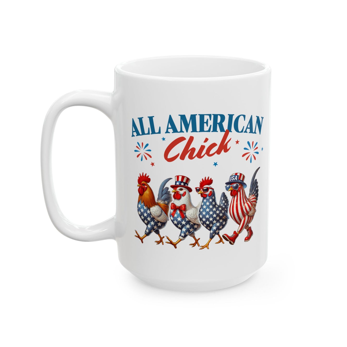 USA All American Chick – 4th of July Mug