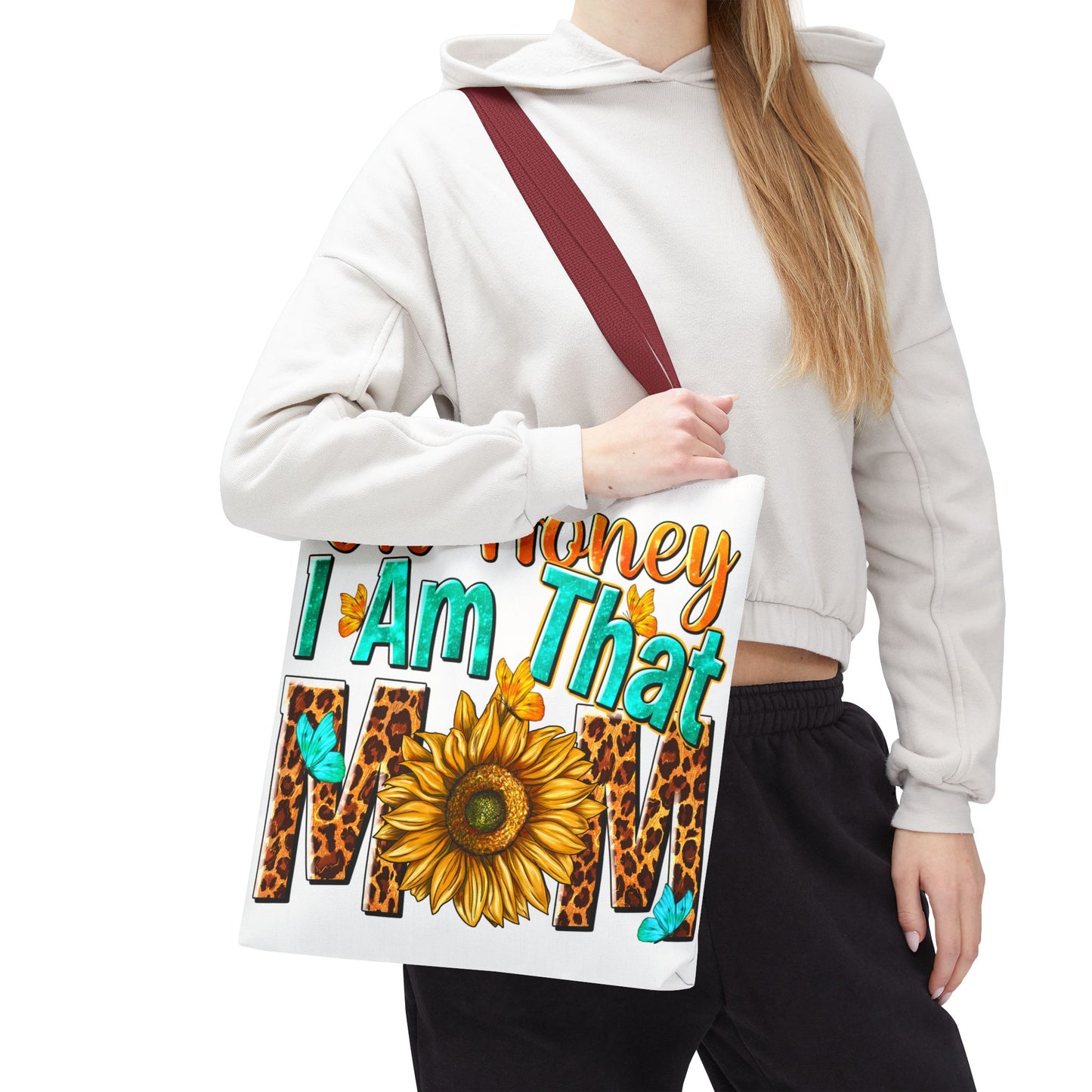 Bolsa de tela "Ay, cariño, soy esa mamá" - Vida de mamá atrevida, divertida y sin complejos