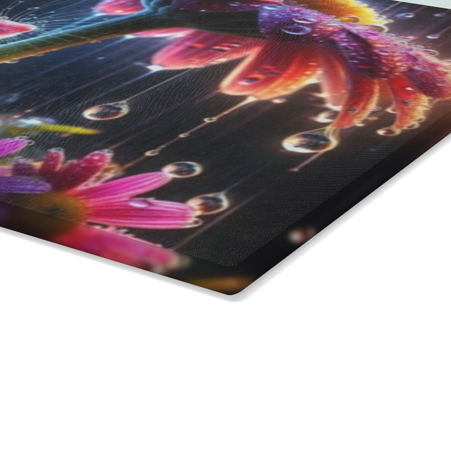 🪻 Rainy Day Mouse Cutting Board – Whimsy & Wonder for Your Kitchen