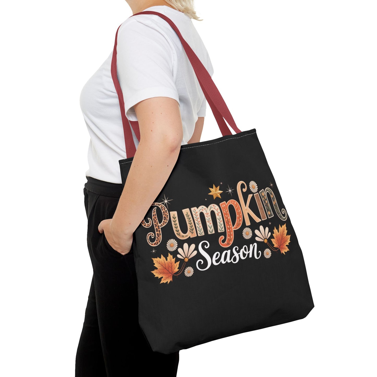 ๐ Pumpkin Season Tote Bag โ Autumn Vibes You Can Carry ๐๐