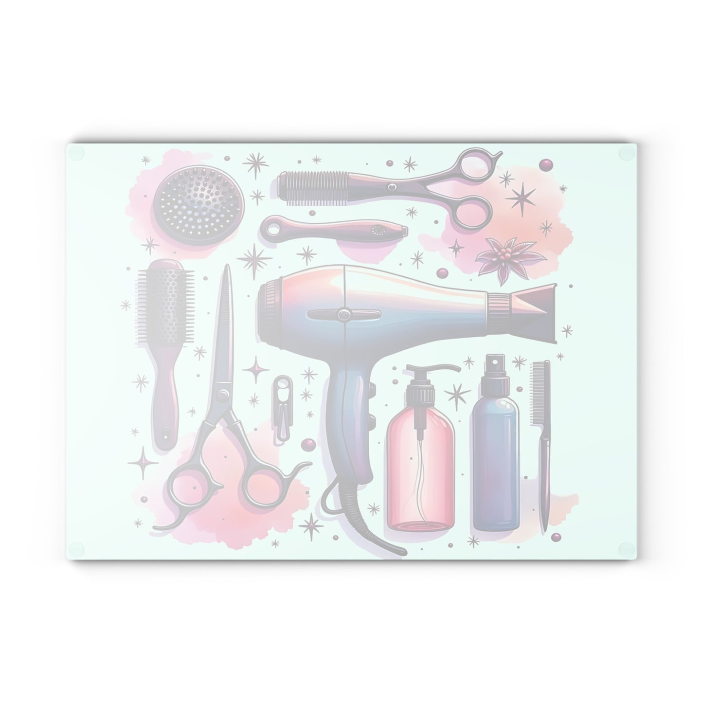 Shear Perfection – Tabla de cortar de vidrio para estilistas 💇♀️✨