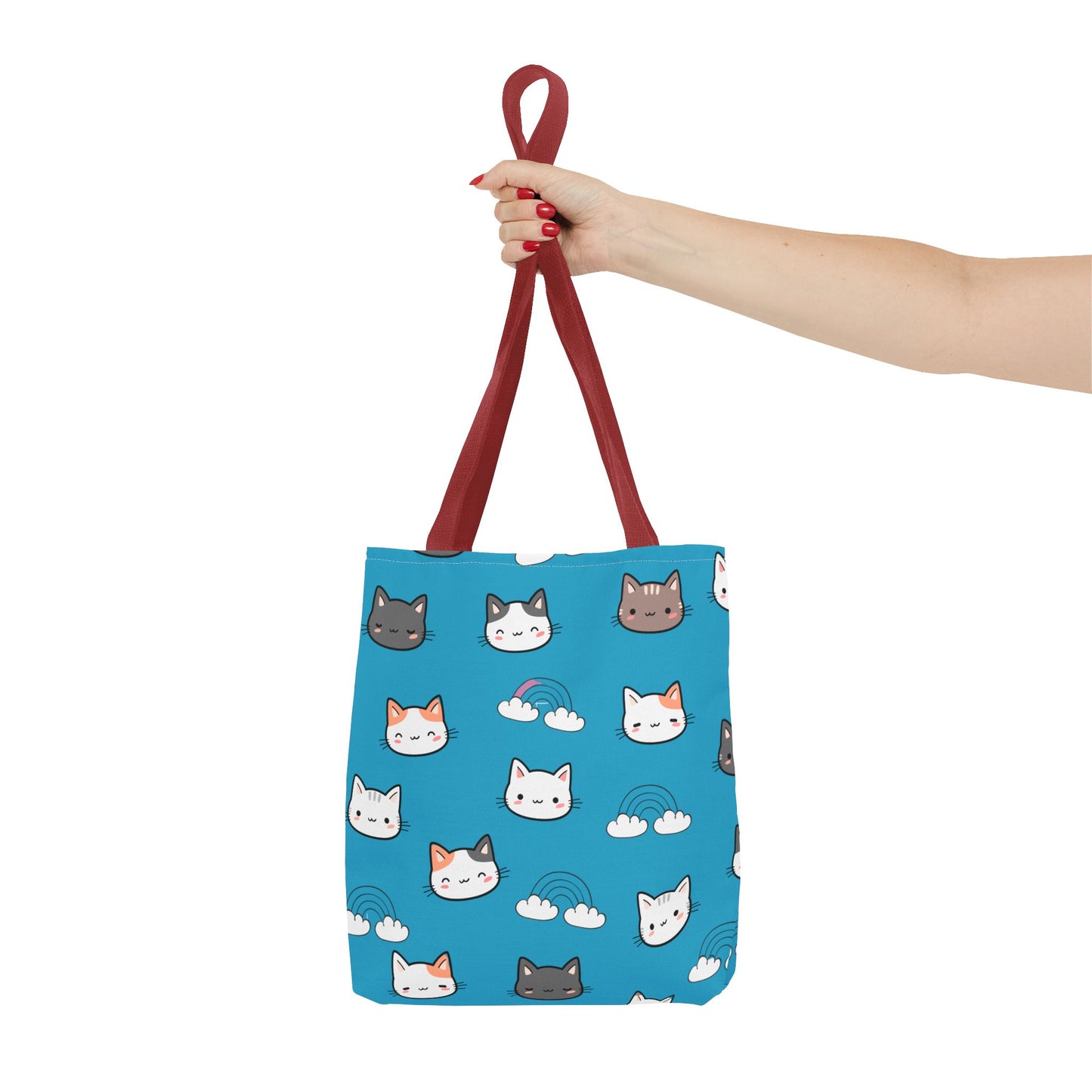 Bolsa de mano para gatos, regalo para amantes de los gatos, bolsa reutilizable, bolsa para mamá gata, ecológica, bolsa con estampado animal, diseño de gatito lindo, amante de las mascotas