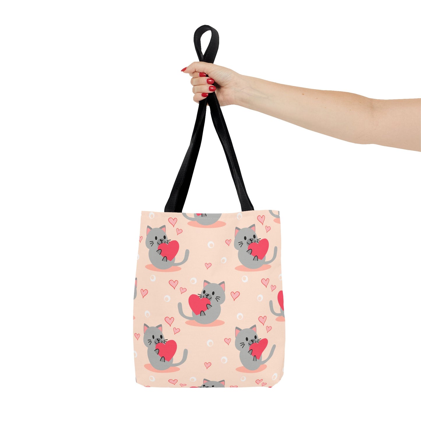 Encantador bolso de mano para amantes de los gatos: duradero, espacioso y perfecto para ir de compras, trabajar o las aventuras cotidianas.