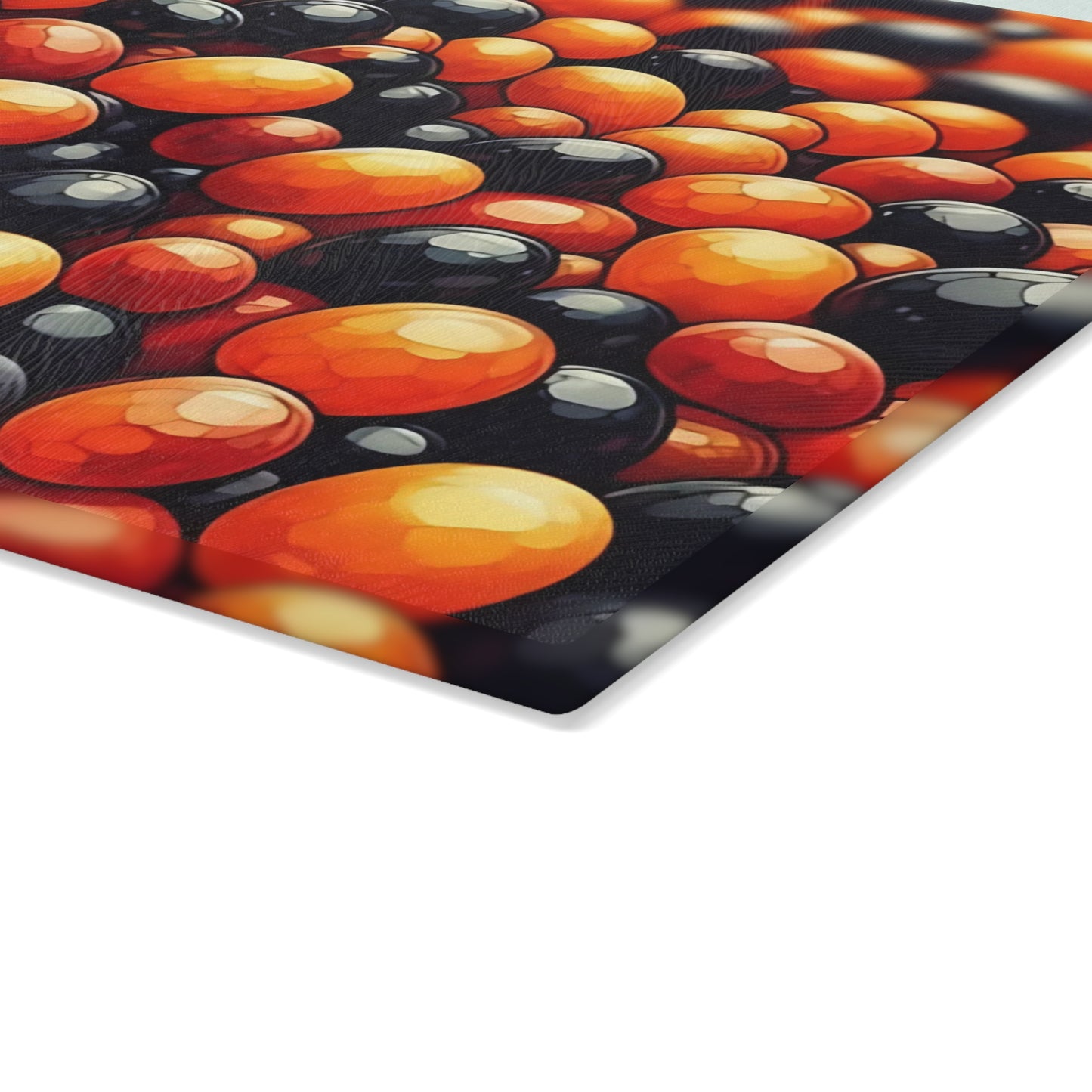 🍬🎃 Autumn Candy Burst Cutting Board – Sweet & Spooky Kitchen Vibes 🖤🧡