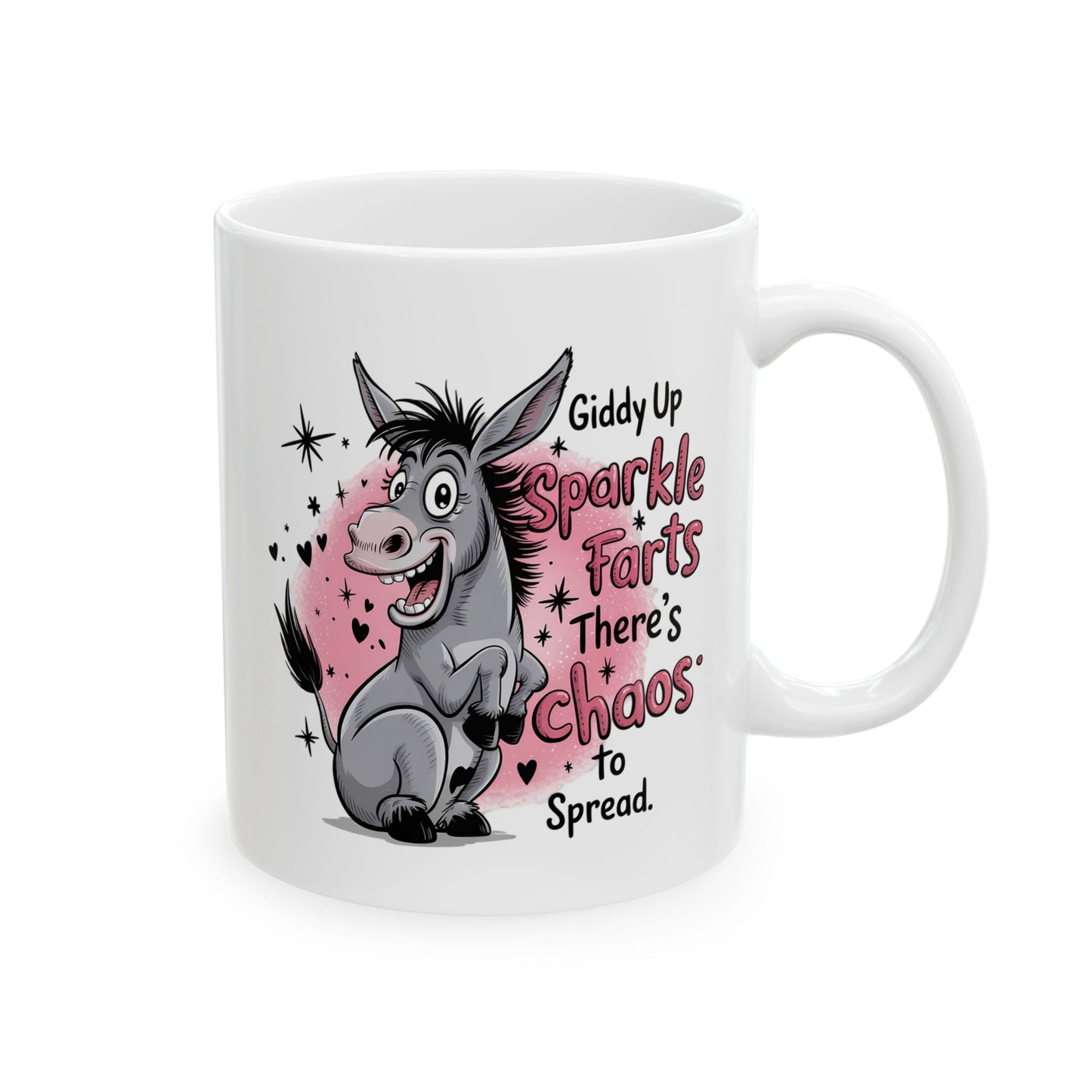 🦙 "¡Arriba, Pedos Brillantes!" – ¡Divertida taza de burro para amantes de los animales y del humor! 💫