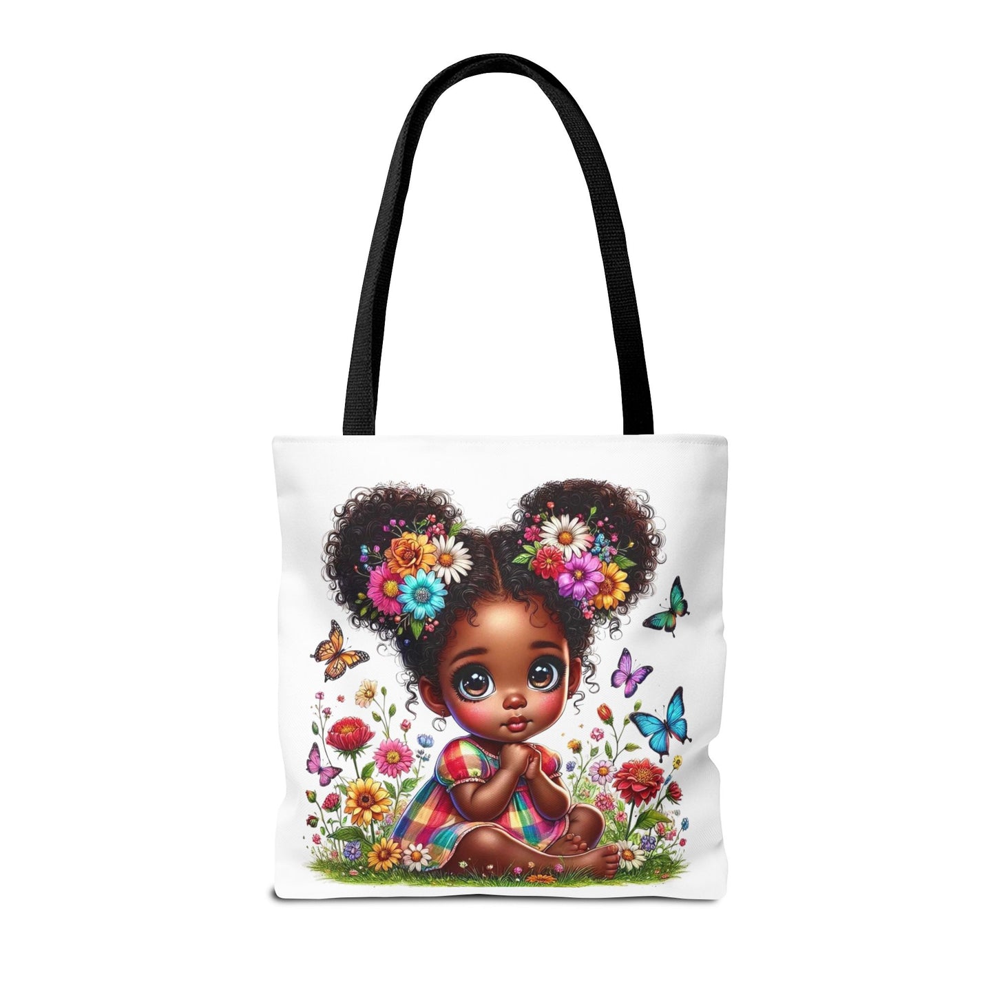 🌸 Niña de las Flores – Bolso de mano adorable y colorido para todas las edades 🌼
