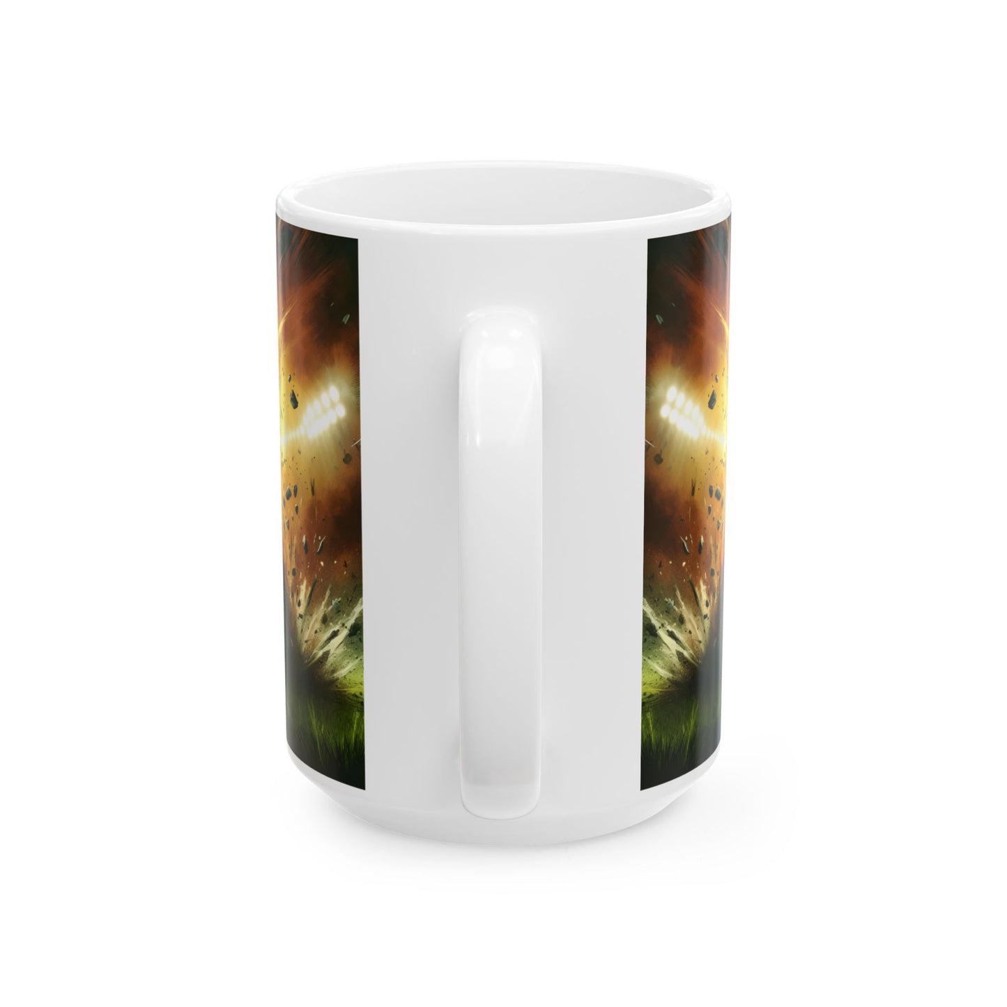 ⚽🔥 Explosive Soccer Mug – Customizable Sports Coffee Cup ✨☕