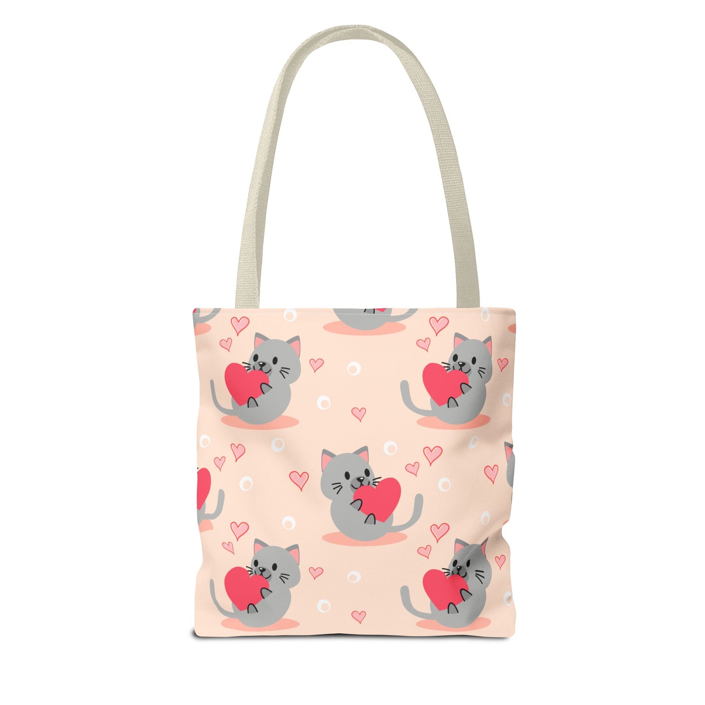 Encantador bolso de mano para amantes de los gatos: duradero, espacioso y perfecto para ir de compras, trabajar o las aventuras cotidianas.