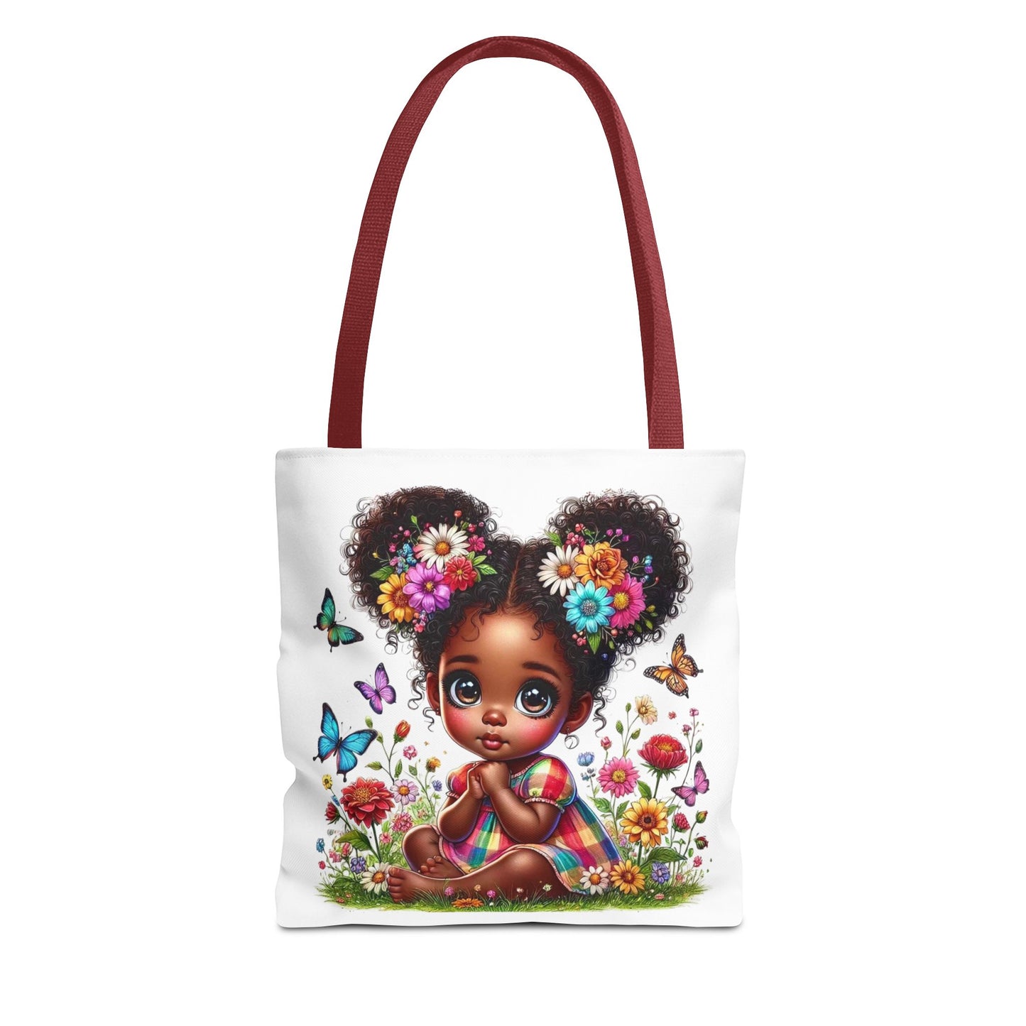 🌸 Niña de las Flores – Bolso de mano adorable y colorido para todas las edades 🌼