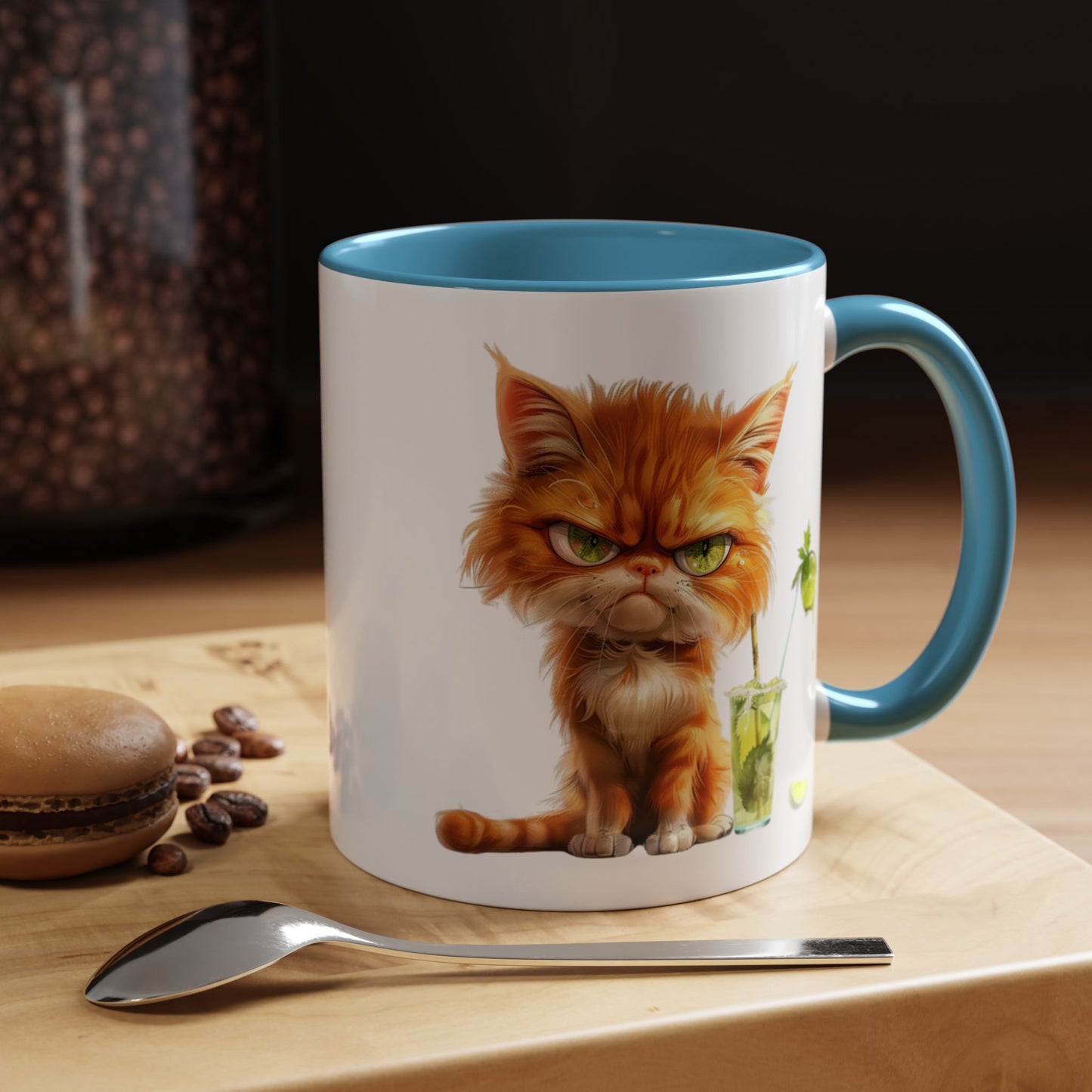 Taza de gato, taza personalizada, regalos para gatos, taza divertida, regalo personalizado, regalo para amantes de los gatos, regalos para gatitos, tazas personalizadas, gato loco