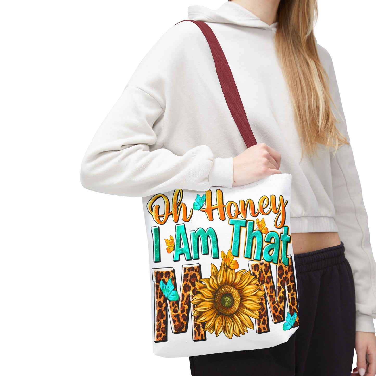 Bolsa de tela "Ay, cariño, soy esa mamá" - Vida de mamá atrevida, divertida y sin complejos