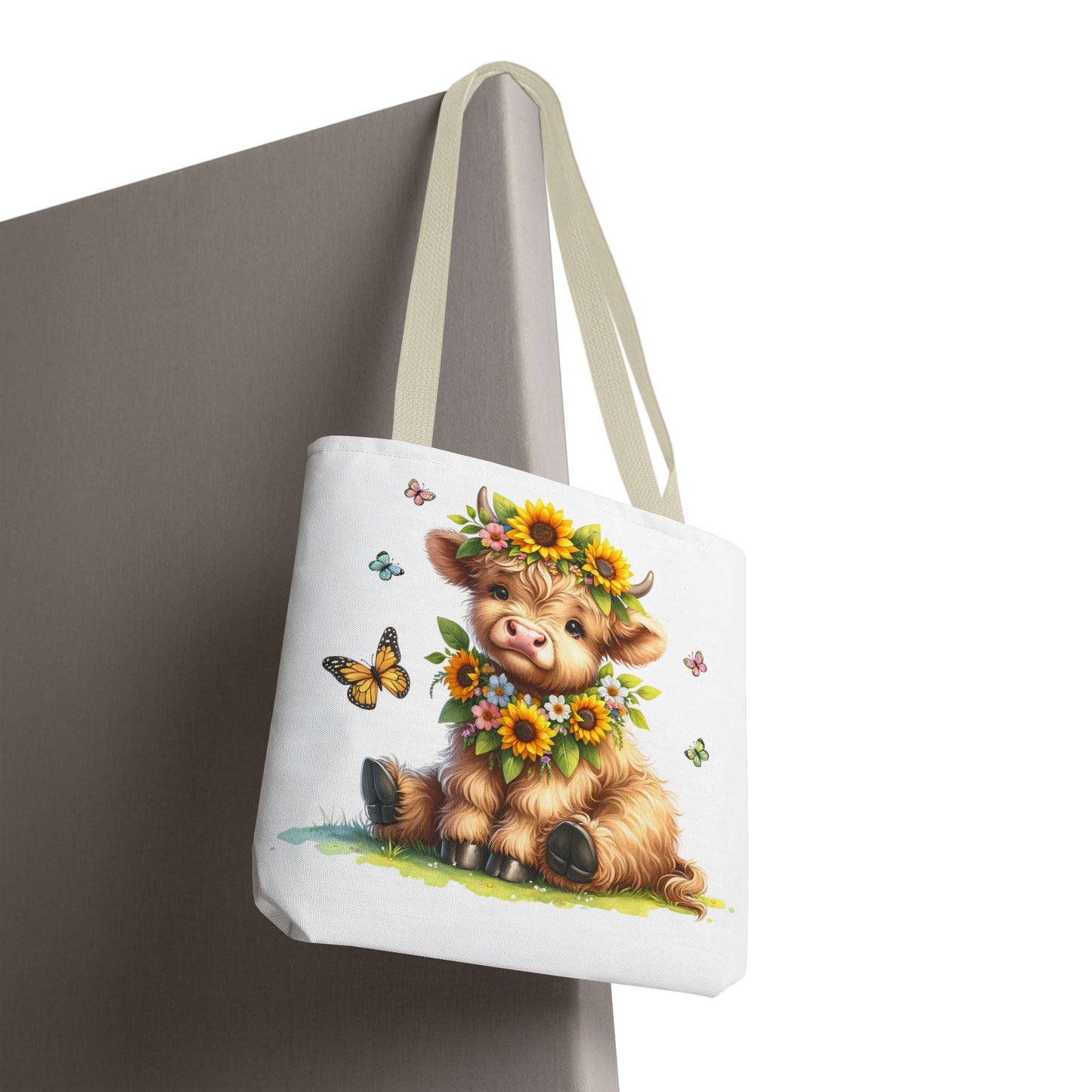 Bolsa de mano de vaca de las Tierras Altas, diseño de vaca bonito y elegante para amantes de los animales, perfecta para ir de compras, uso diario, regalo para entusiastas de las vacas y granjeros.
