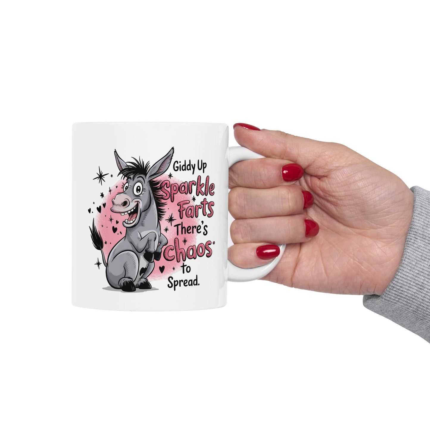 🦙 "¡Arriba, Pedos Brillantes!" – ¡Divertida taza de burro para amantes de los animales y del humor! 💫
