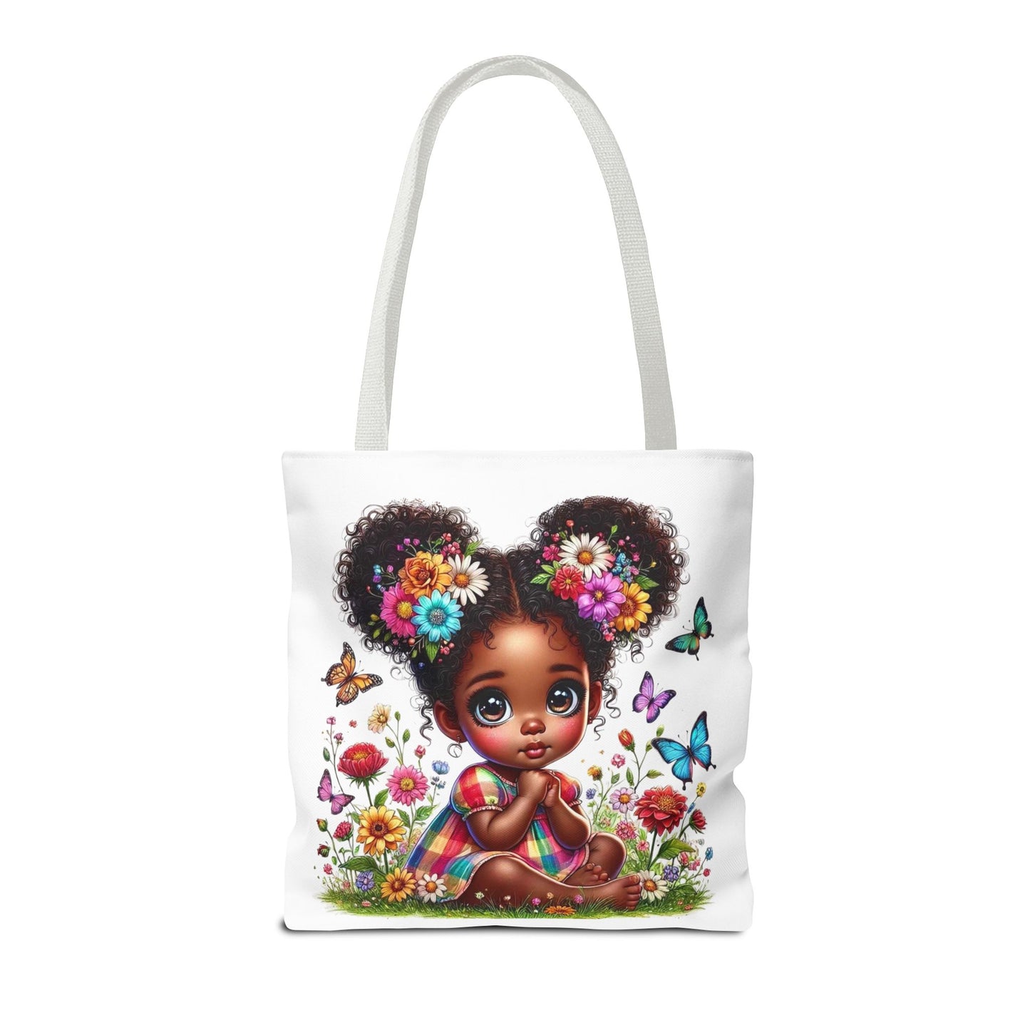 🌸 Niña de las Flores – Bolso de mano adorable y colorido para todas las edades 🌼
