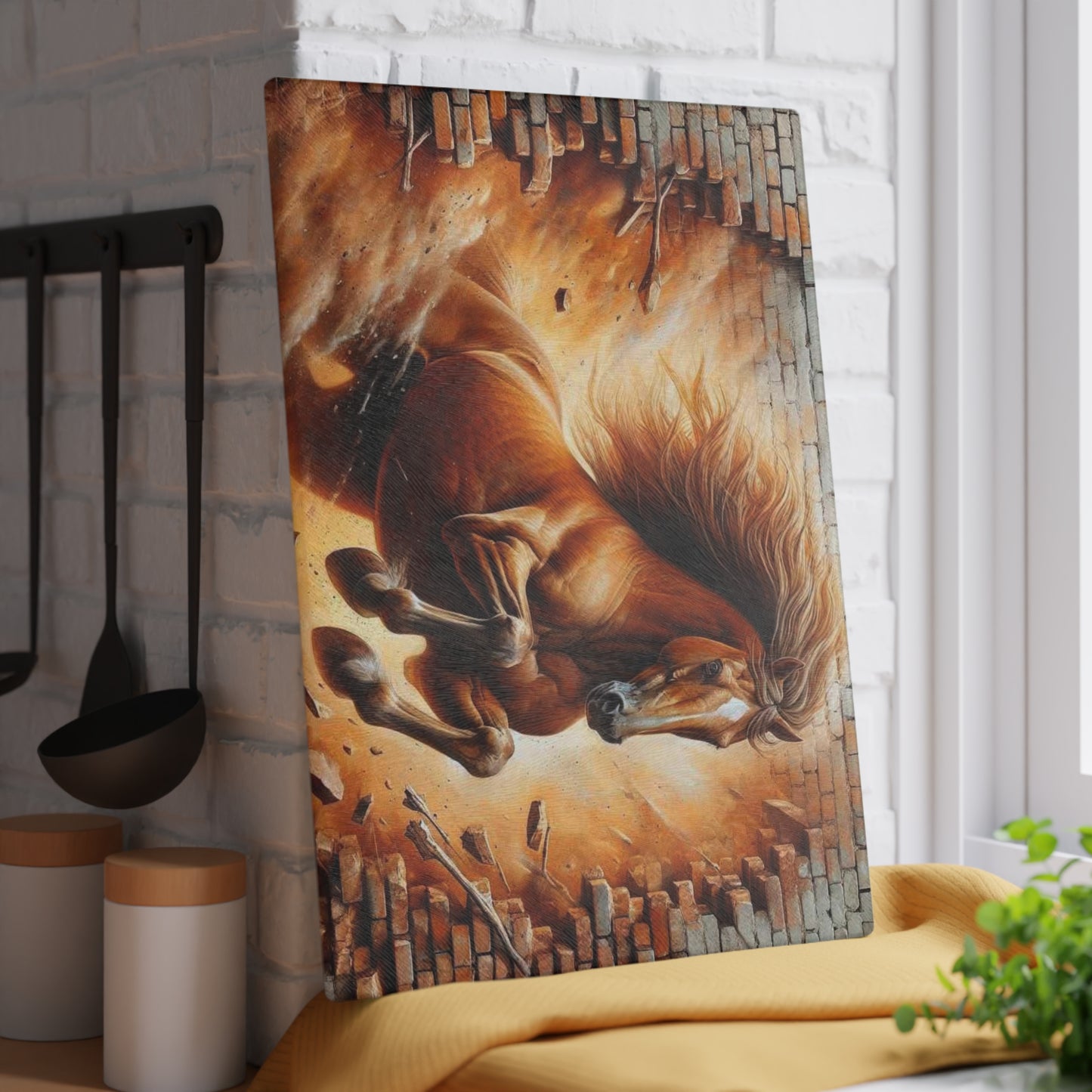 Horse cutting board, rustic home, farmhouse decor, Charcuterie Board, wild horse theme, equestrian gift, unique home decor, horse lover gift