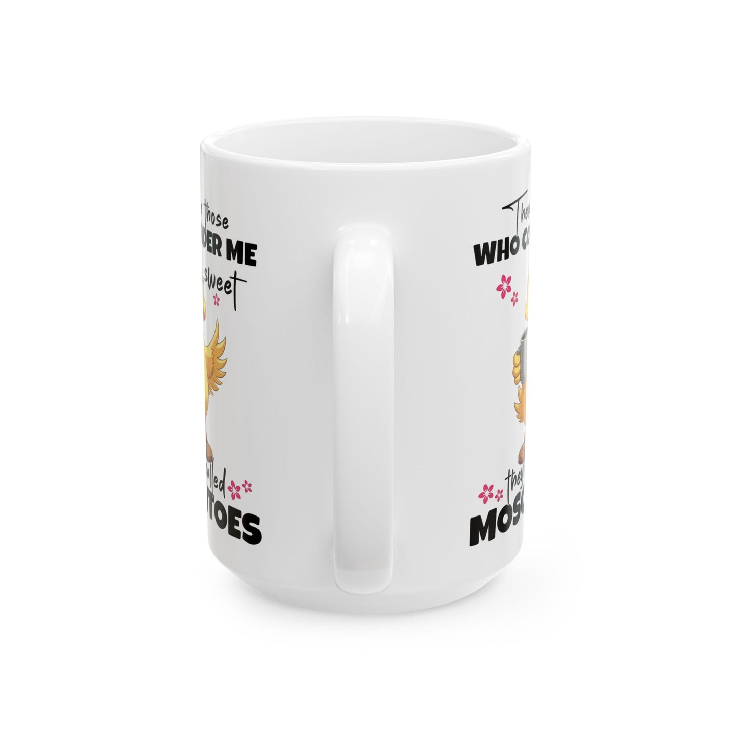 Taza de café con forma de pato “Considérame dulce”: ¡humor atrevido en cada sorbo!
