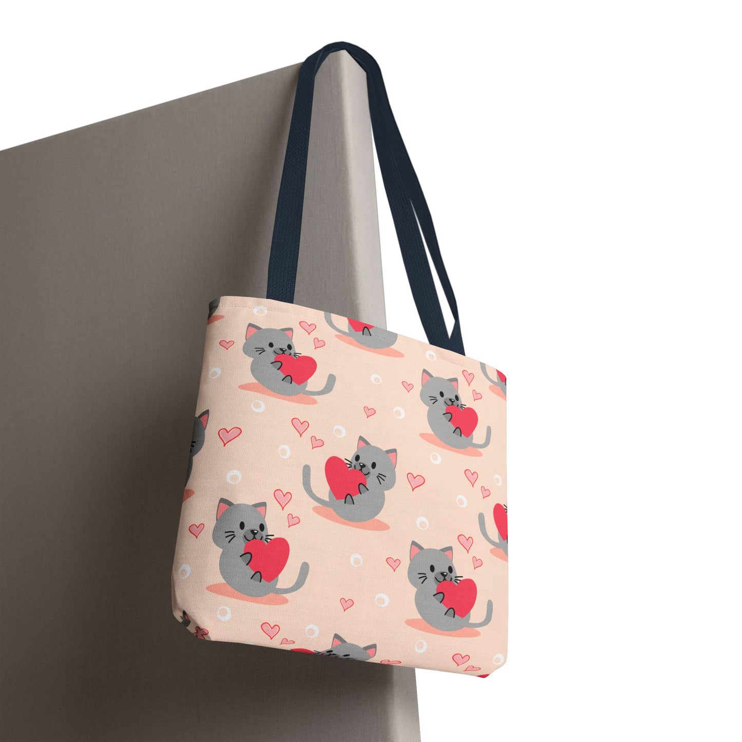 Encantador bolso de mano para amantes de los gatos: duradero, espacioso y perfecto para ir de compras, trabajar o las aventuras cotidianas.