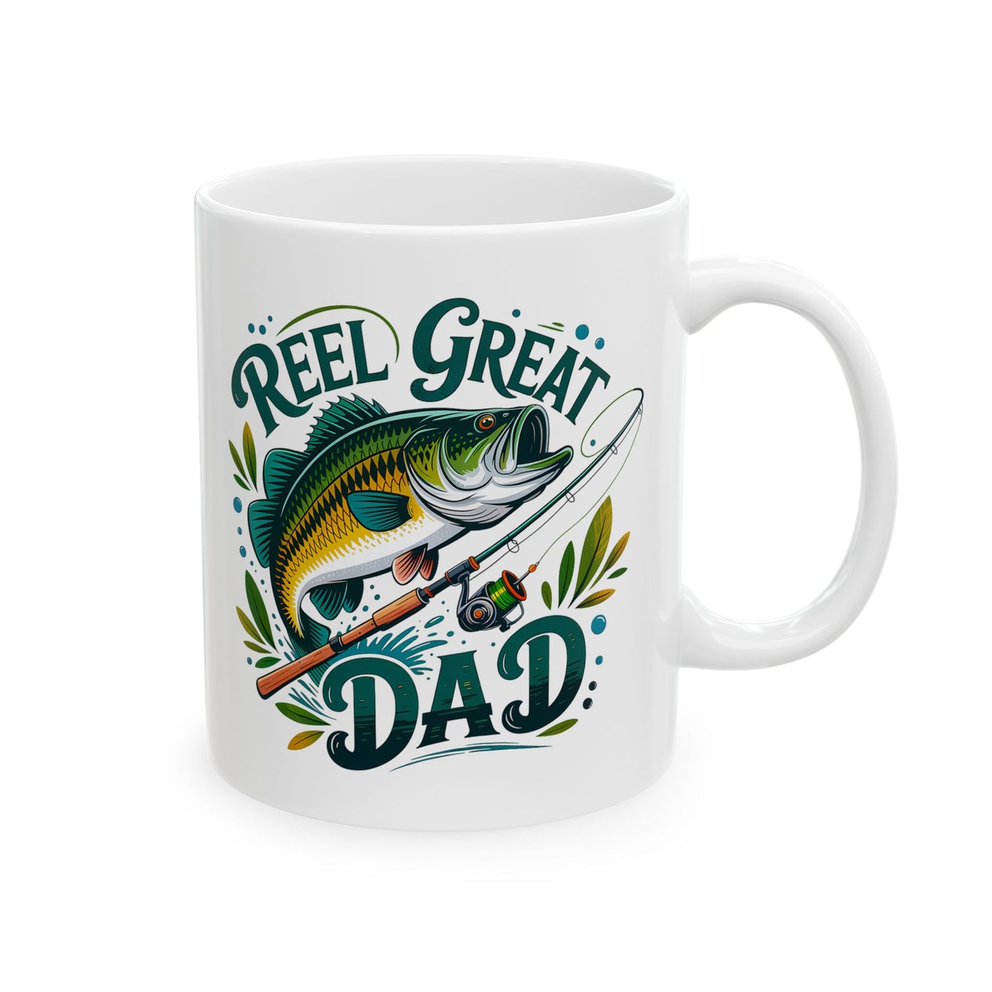 š£ āREEL GREAT DADā ā Fishing Mug for Fatherās Day, Birthday, or Just Because šš