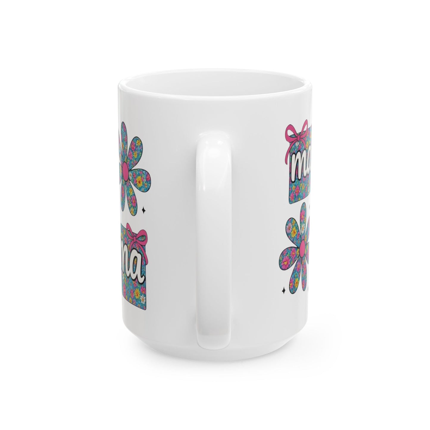 Taza con diseño floral para mamá: celebra a la hermosa mamá en tu vida