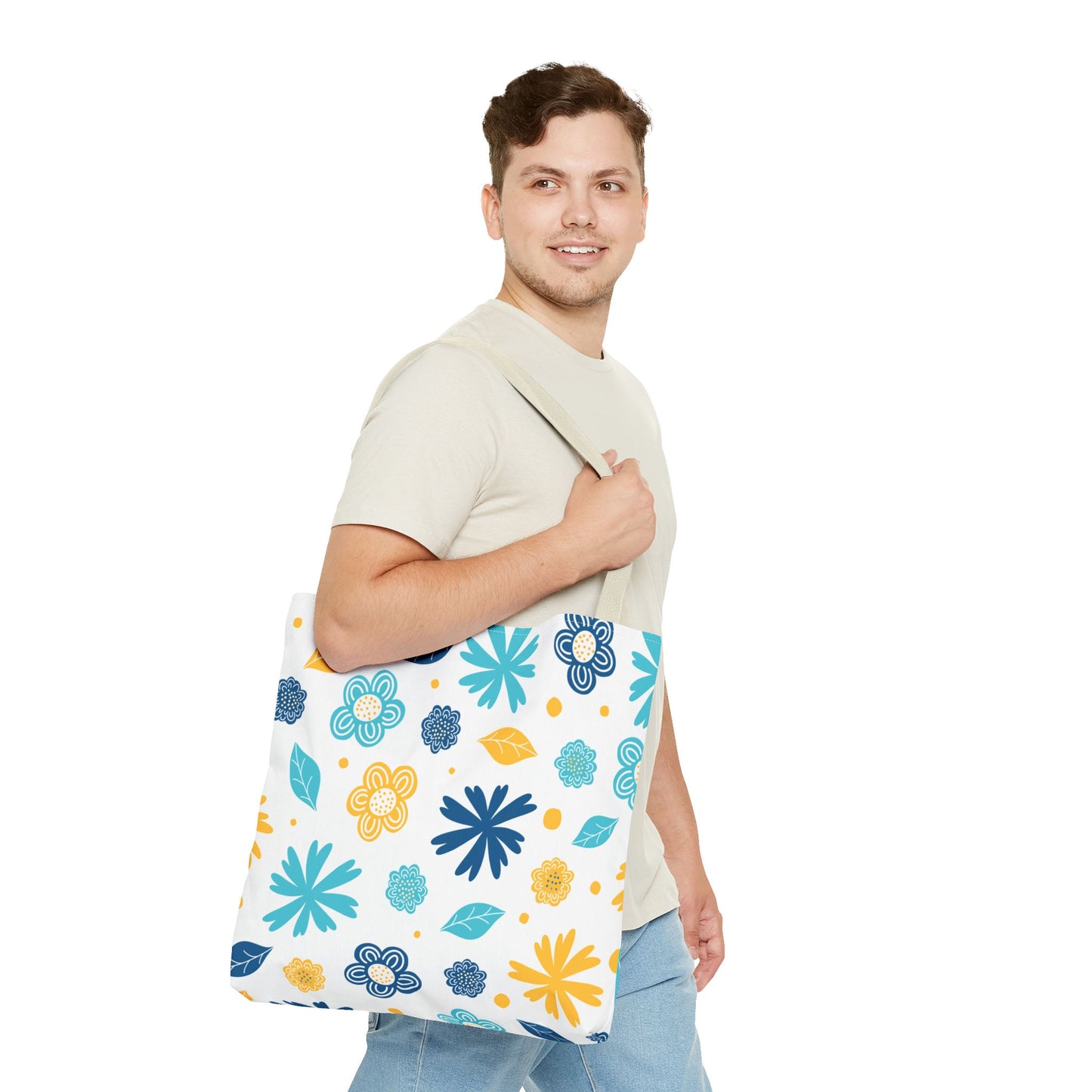 🌸 Elegante bolso tote floral: un accesorio chic y versátil para el día a día 🌿