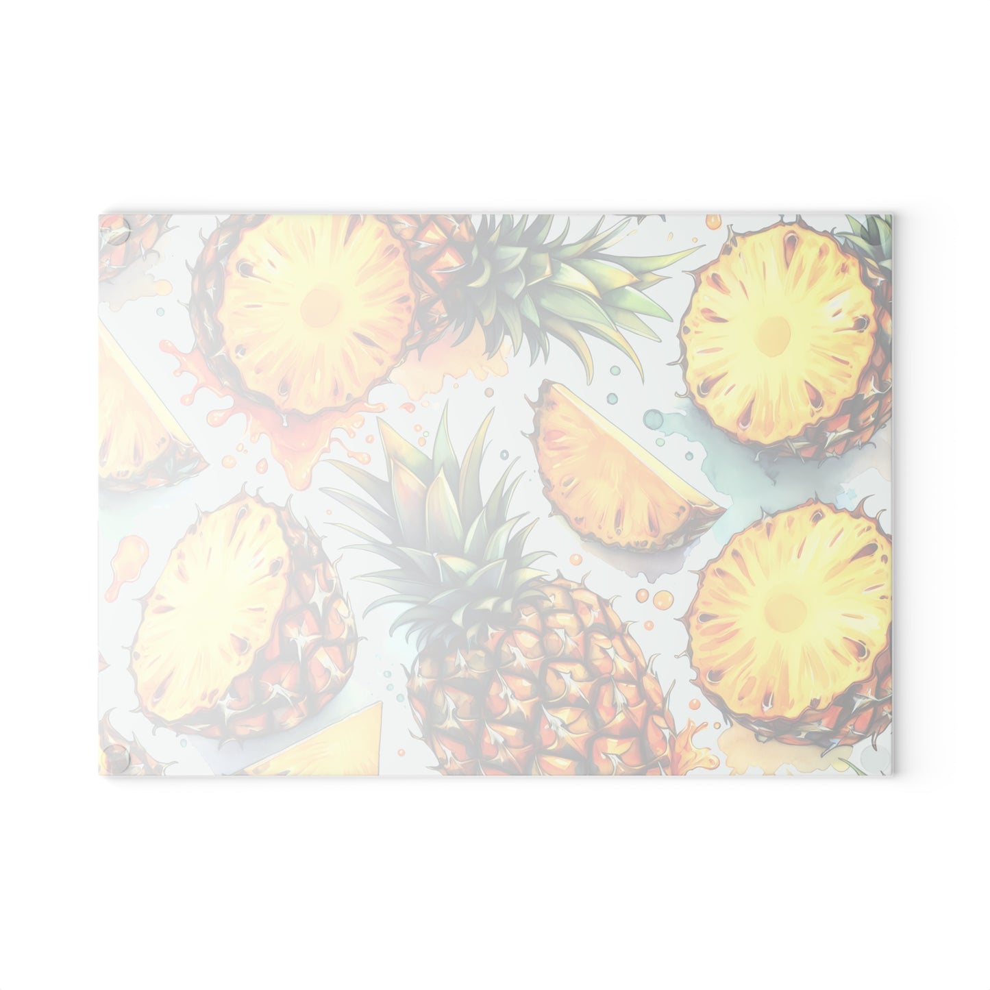 Tabla de cortar con diseño de piña: un toque isleño y jugoso para tu cocina