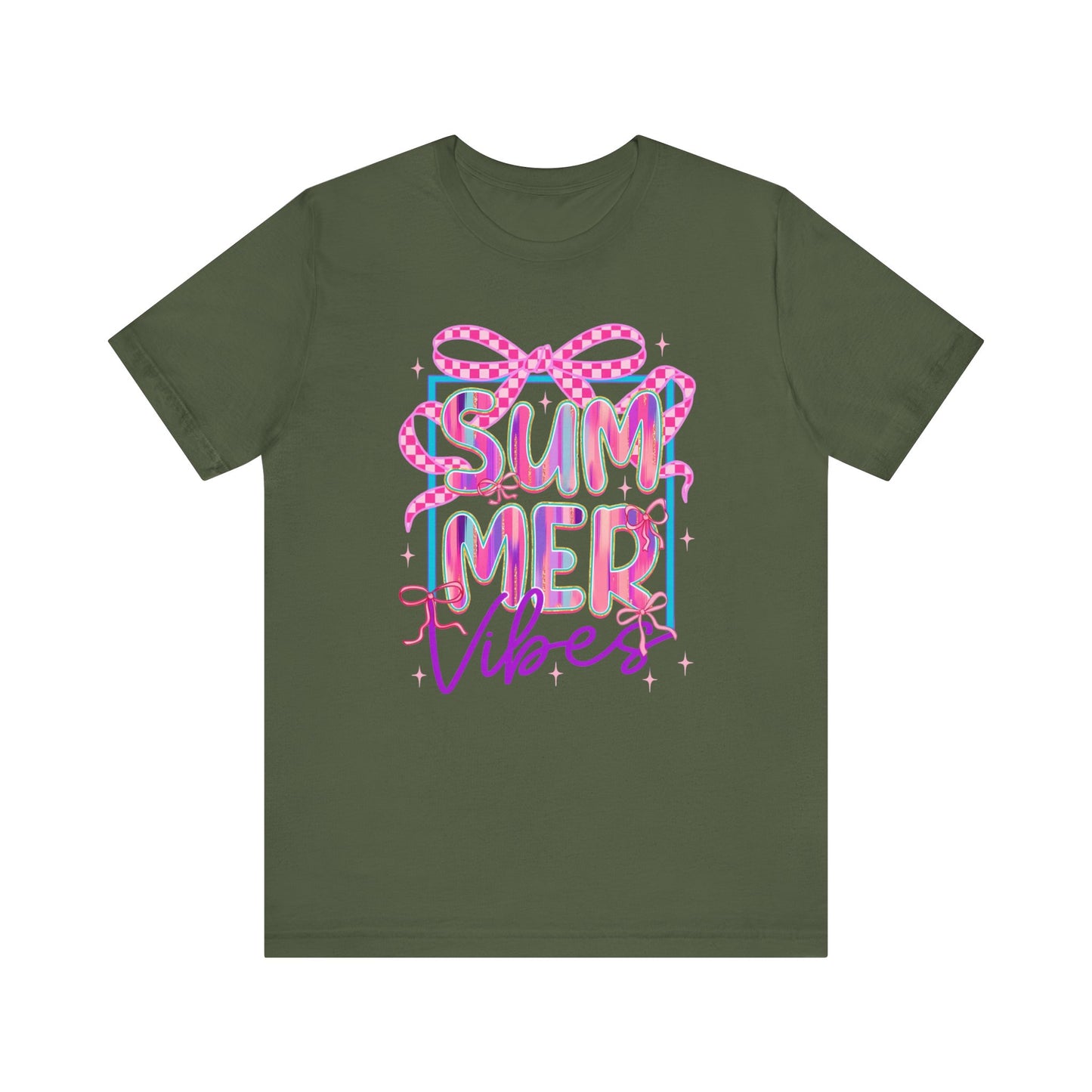 ☀️ Camiseta Summer Vibes: una camiseta gráfica bonita y cómoda para días de playa, barbacoas y vacaciones.