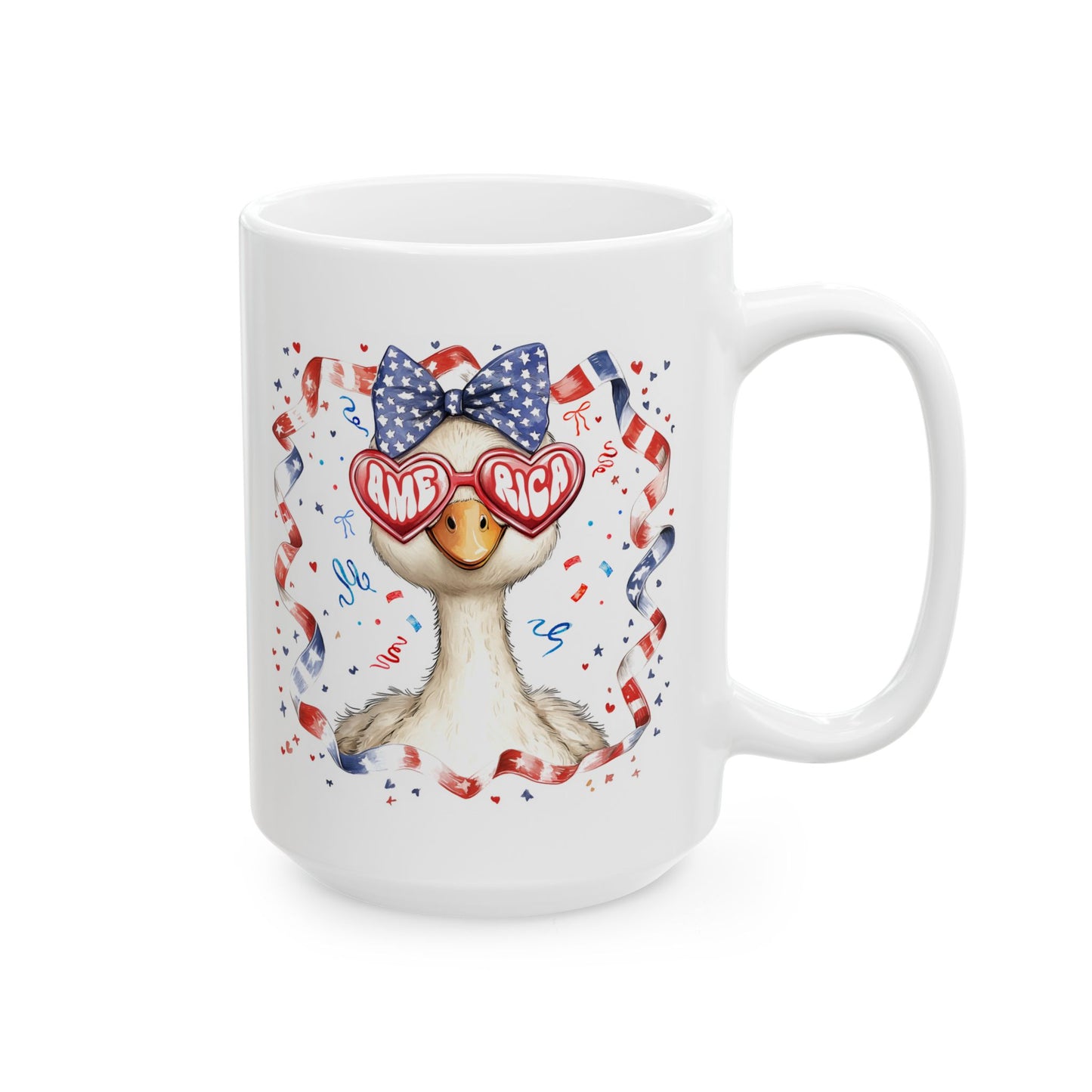 𦢠America Goose Mug ā Celebrate the 4th of July with Patriotic Fun! USA
