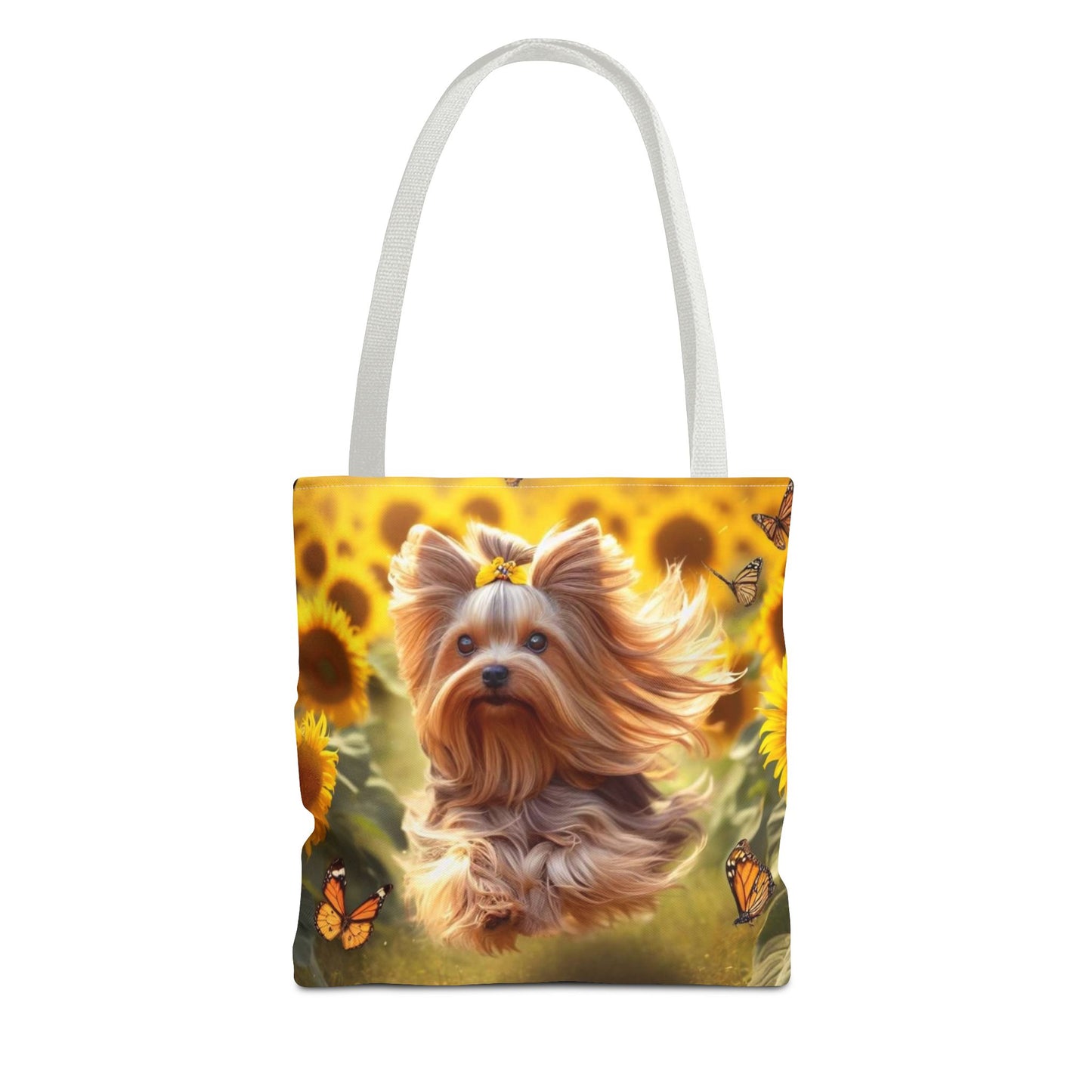 Adorable bolso de mano Yorkie: ¡perfecto para los amantes de los perros en movimiento!