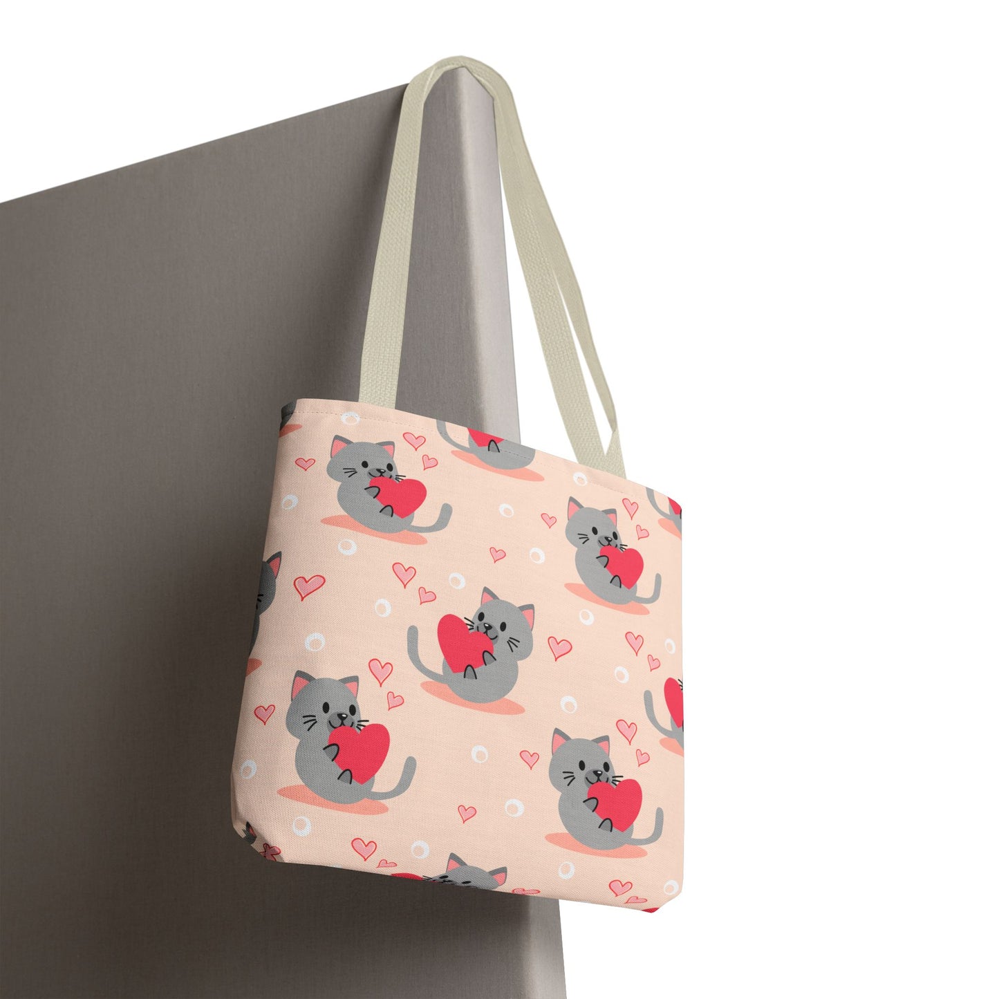 Encantador bolso de mano para amantes de los gatos: duradero, espacioso y perfecto para ir de compras, trabajar o las aventuras cotidianas.