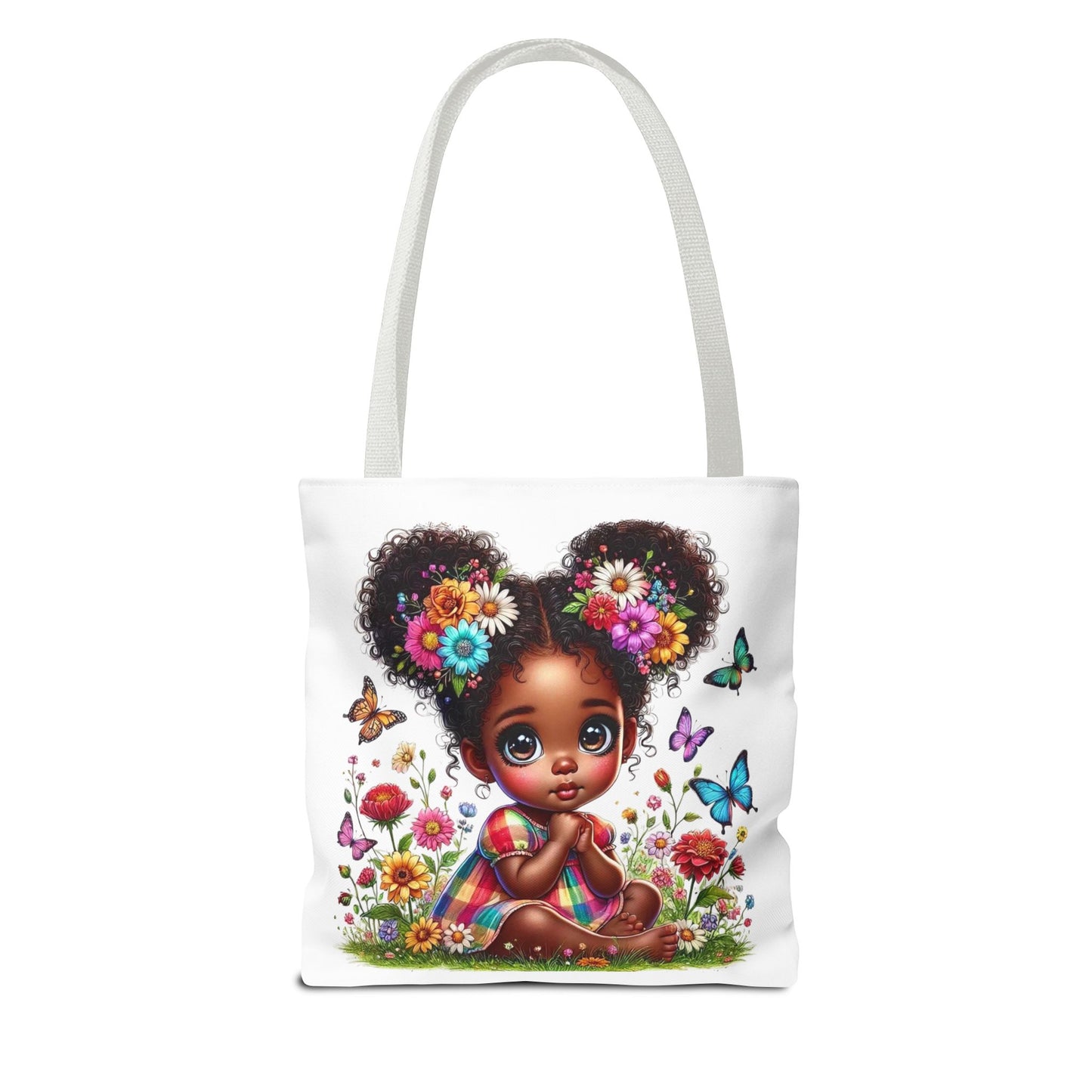 🌸 Niña de las Flores – Bolso de mano adorable y colorido para todas las edades 🌼