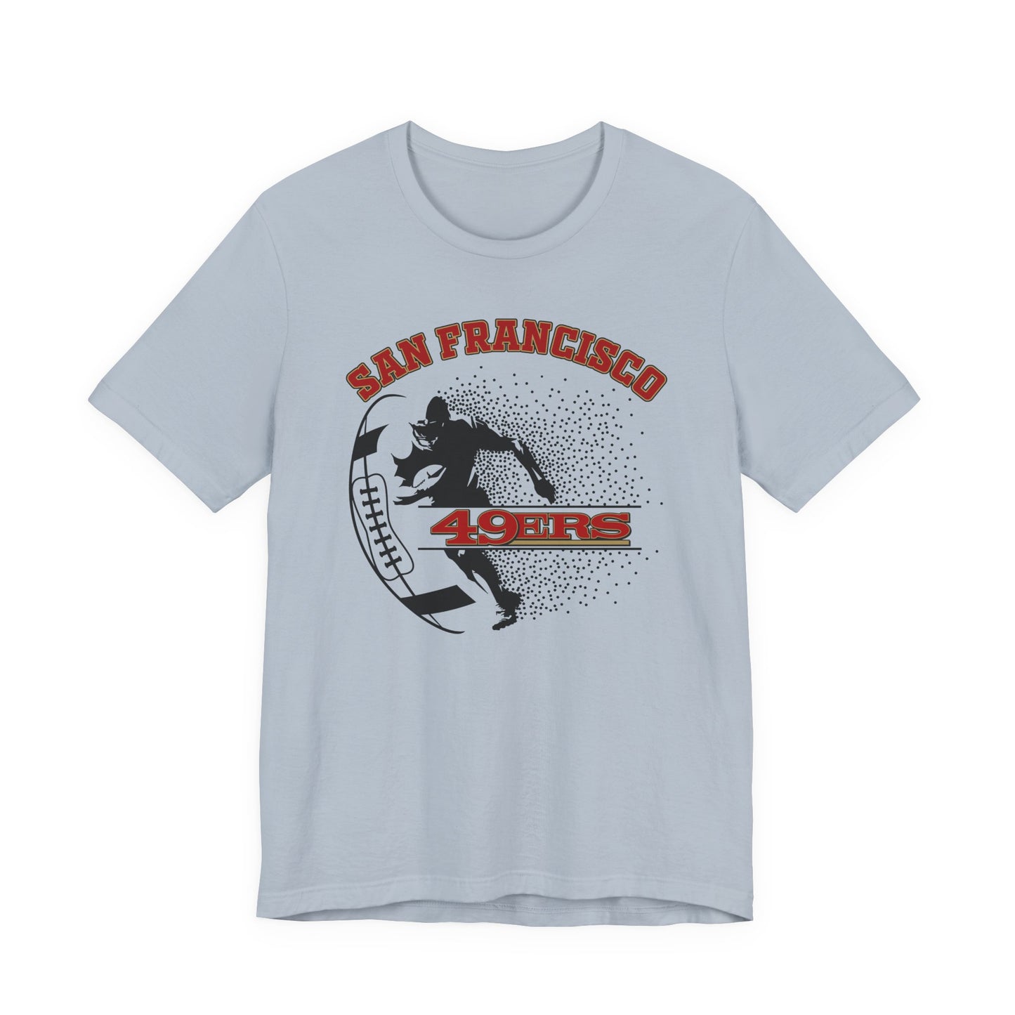 ๐ฅ Bold Red & Black Jersey Graphic Tee โ Vintage Vibes for Every Fan ๐ฏ